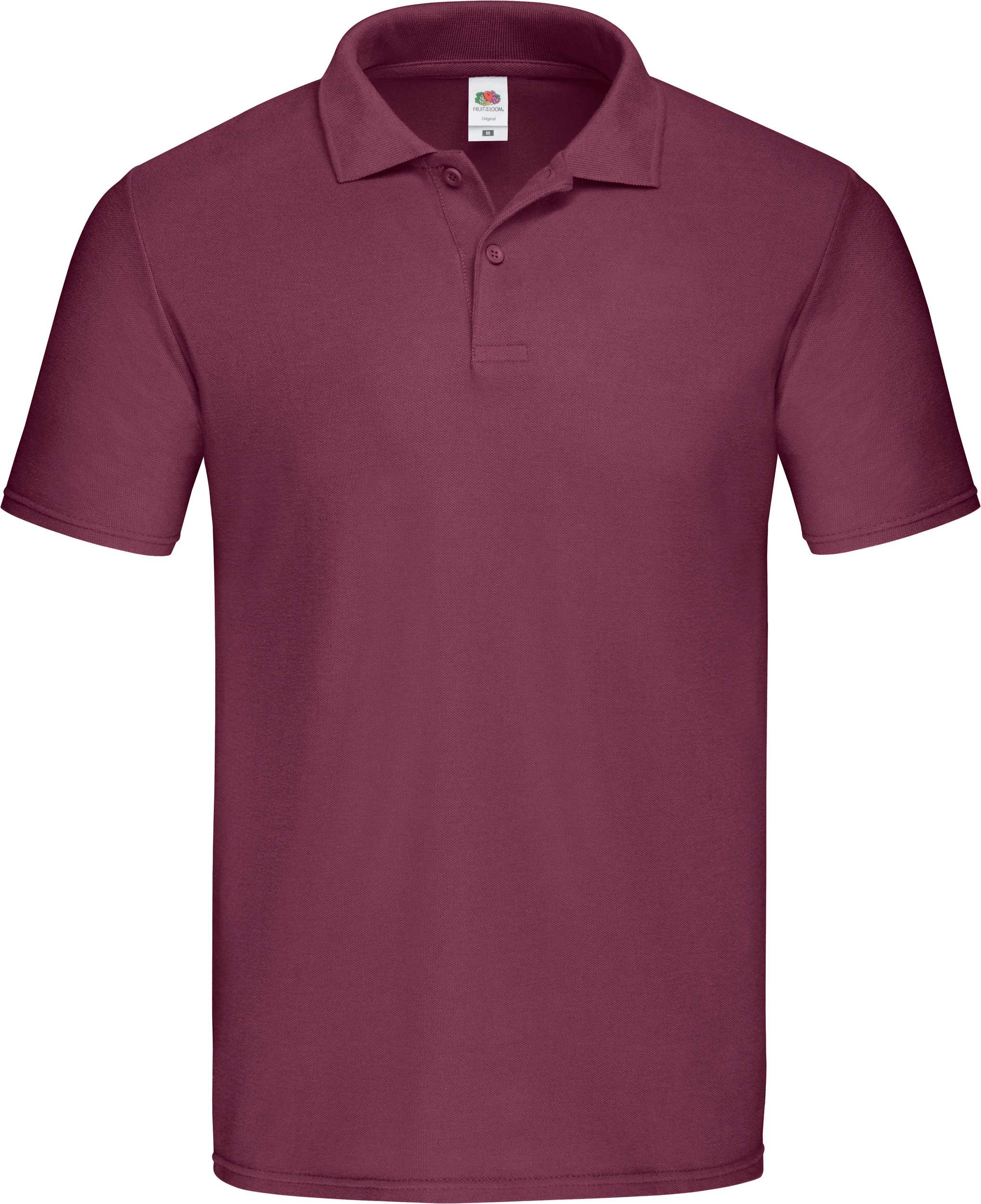 Polo original hombre Burgundy