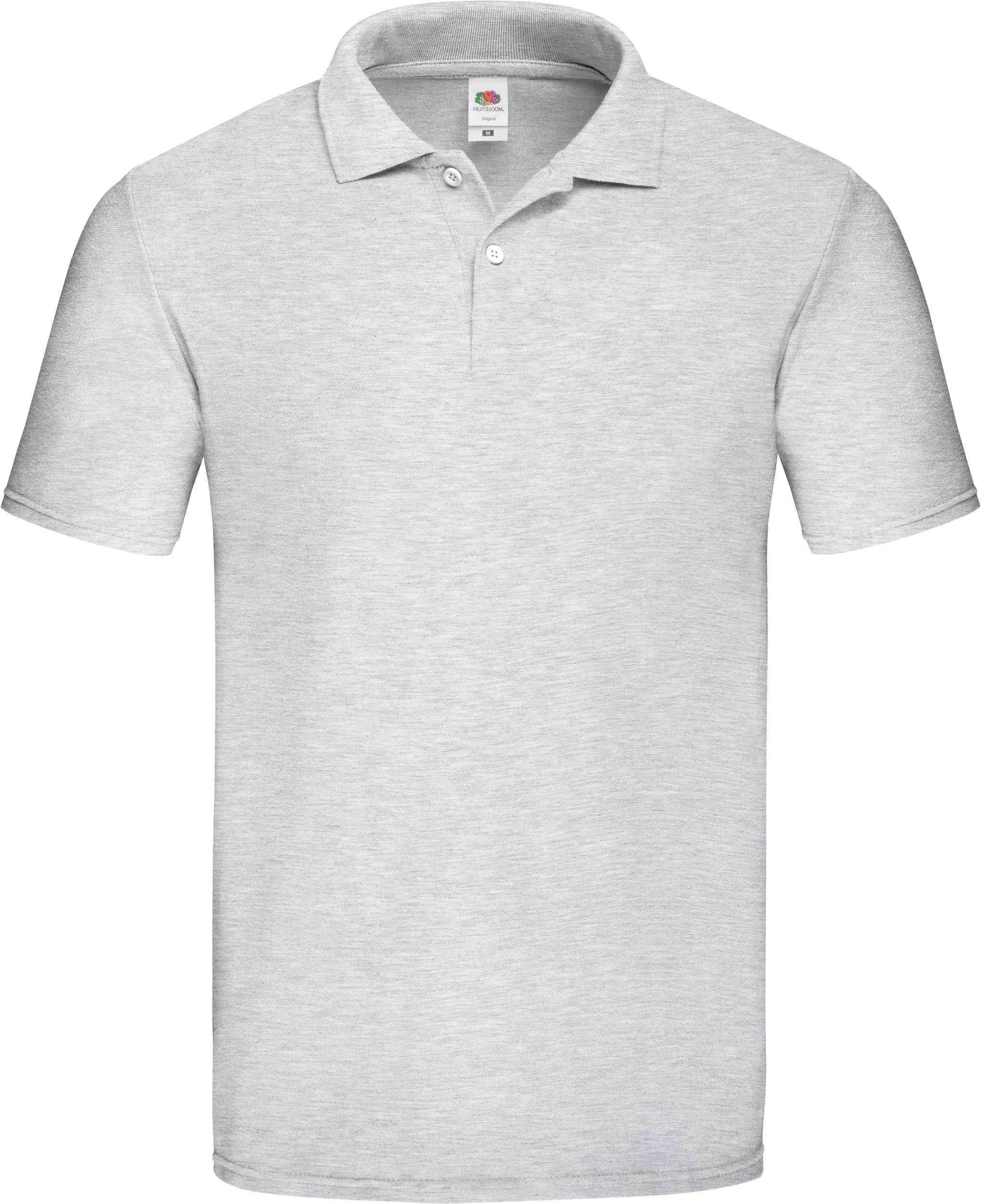 Polo original hombre Heather Grey