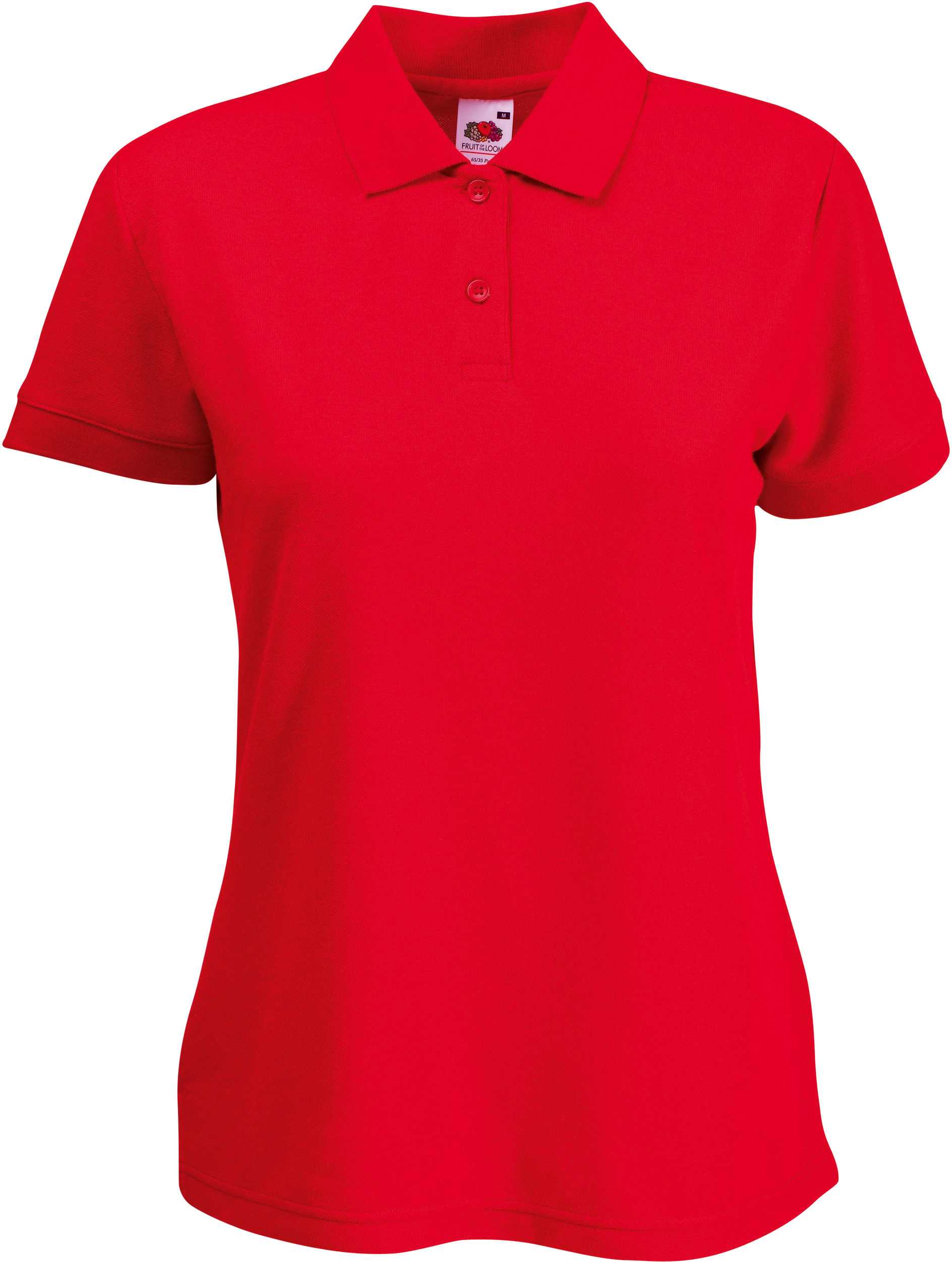 Polo 65/35 mujer (63-212-0) Red