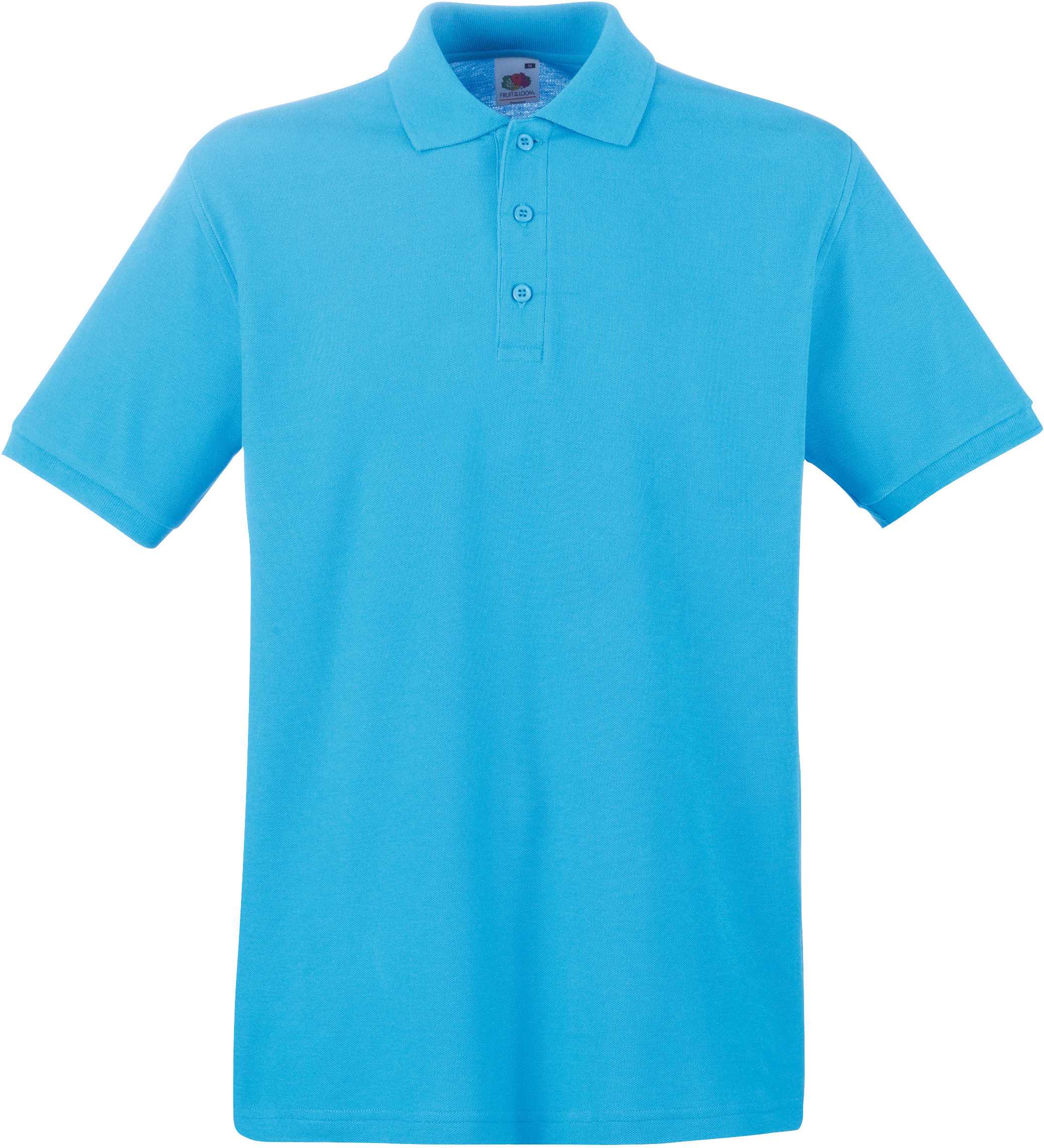 Polo Premium (63-218-0) Azur Blue