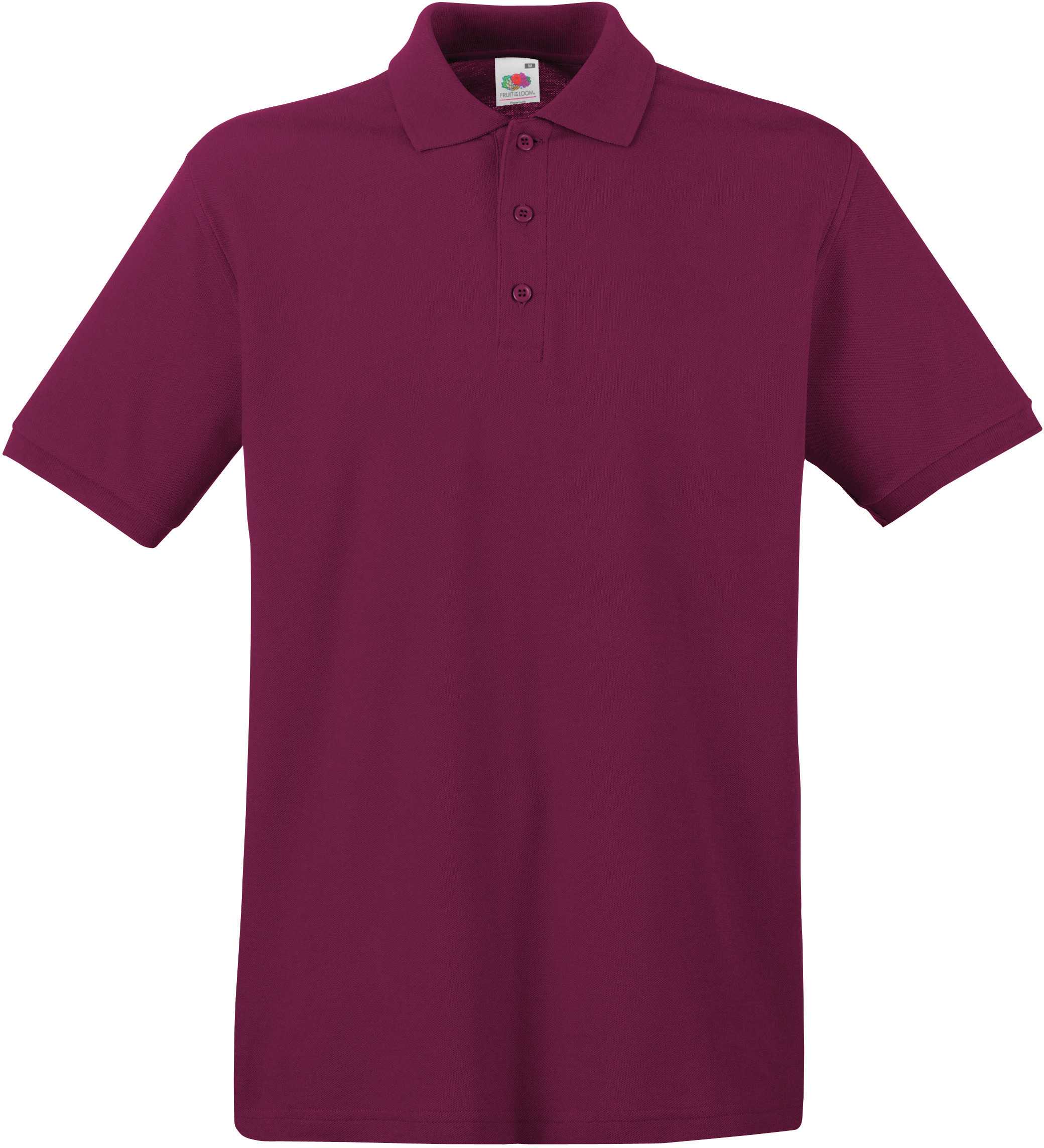 Polo Premium (63-218-0) Burgundy