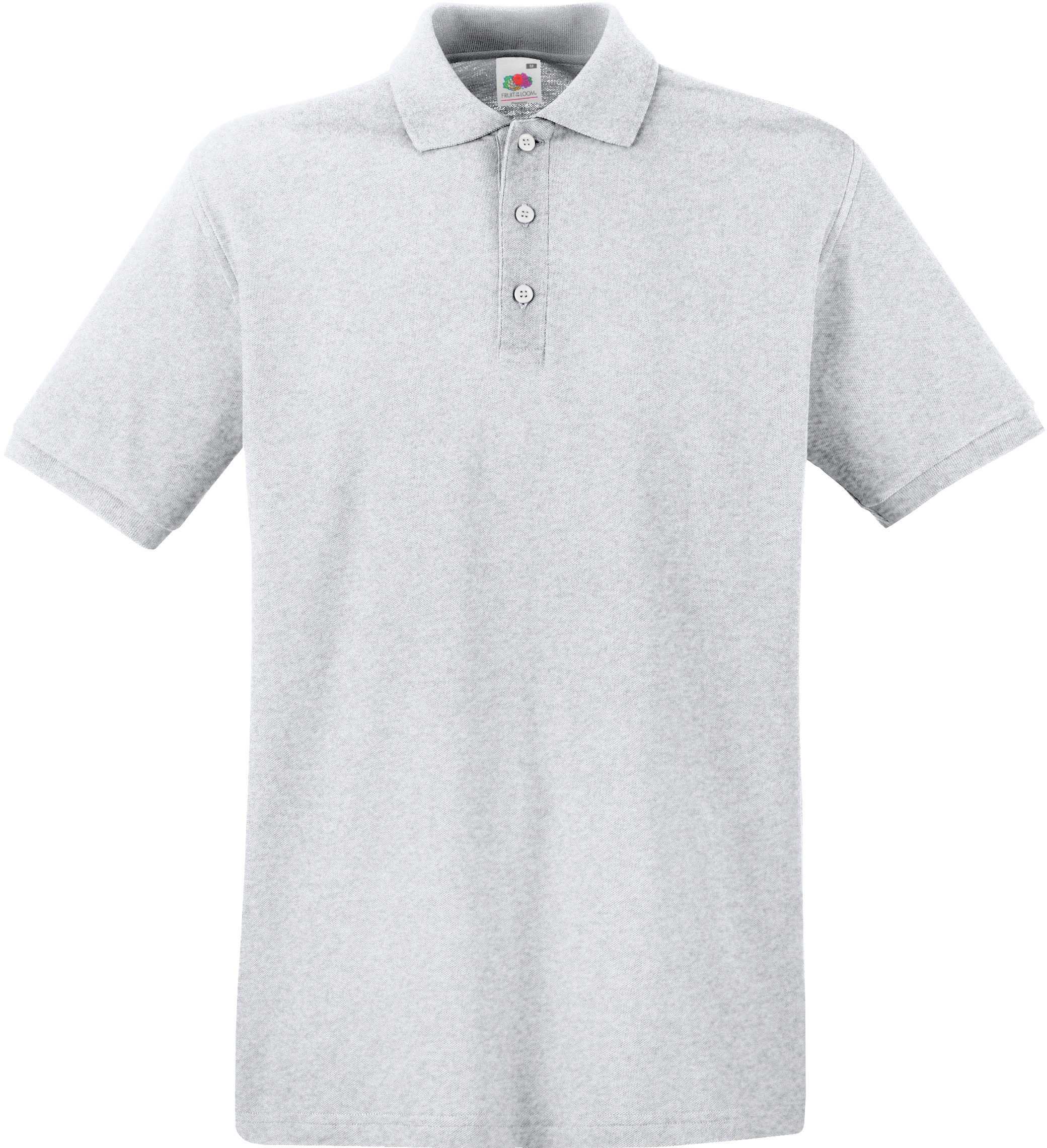 Polo Premium (63-218-0) Heather Grey