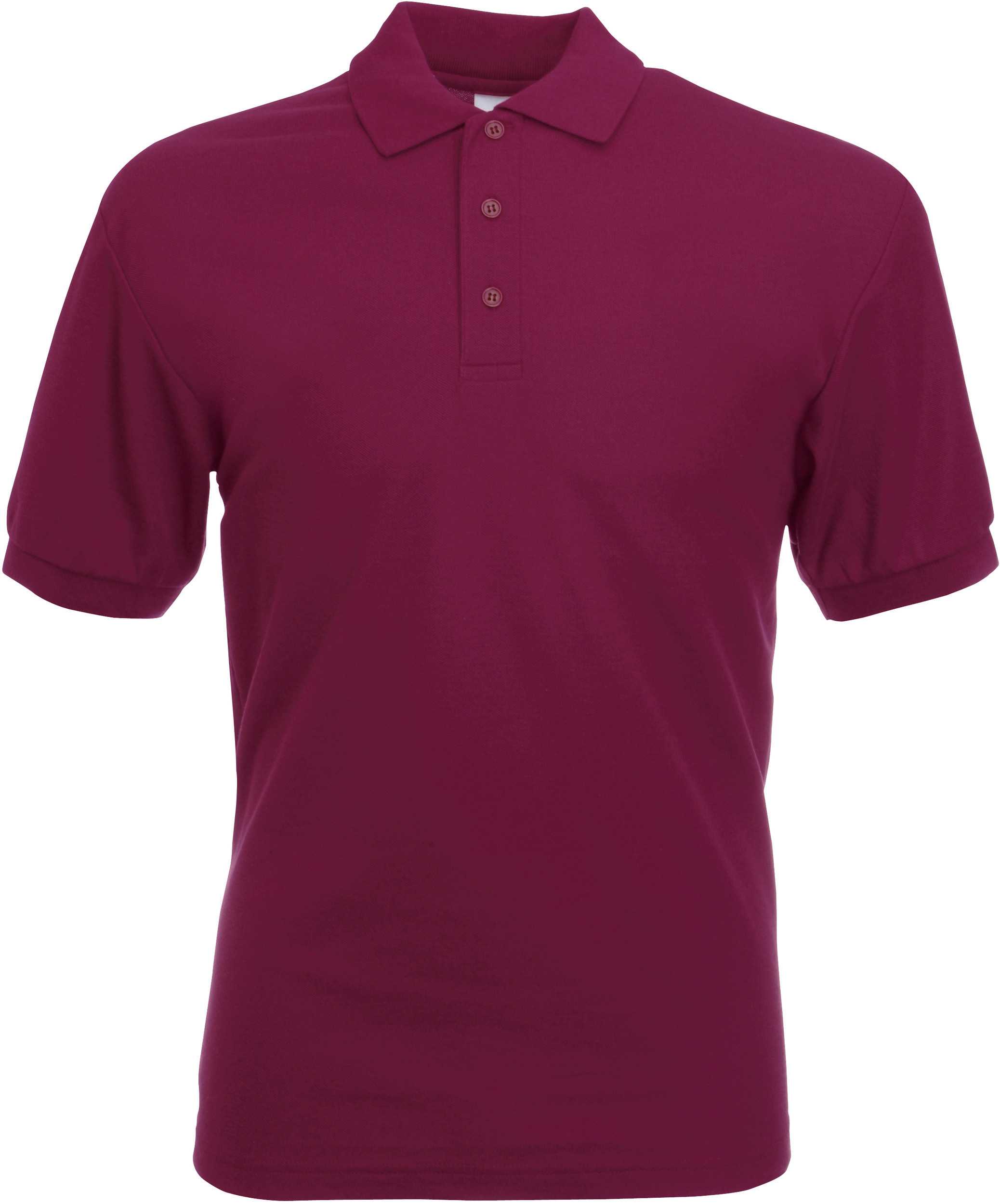 Polo 65/35 hombre  (63-402-0) Burgundy
