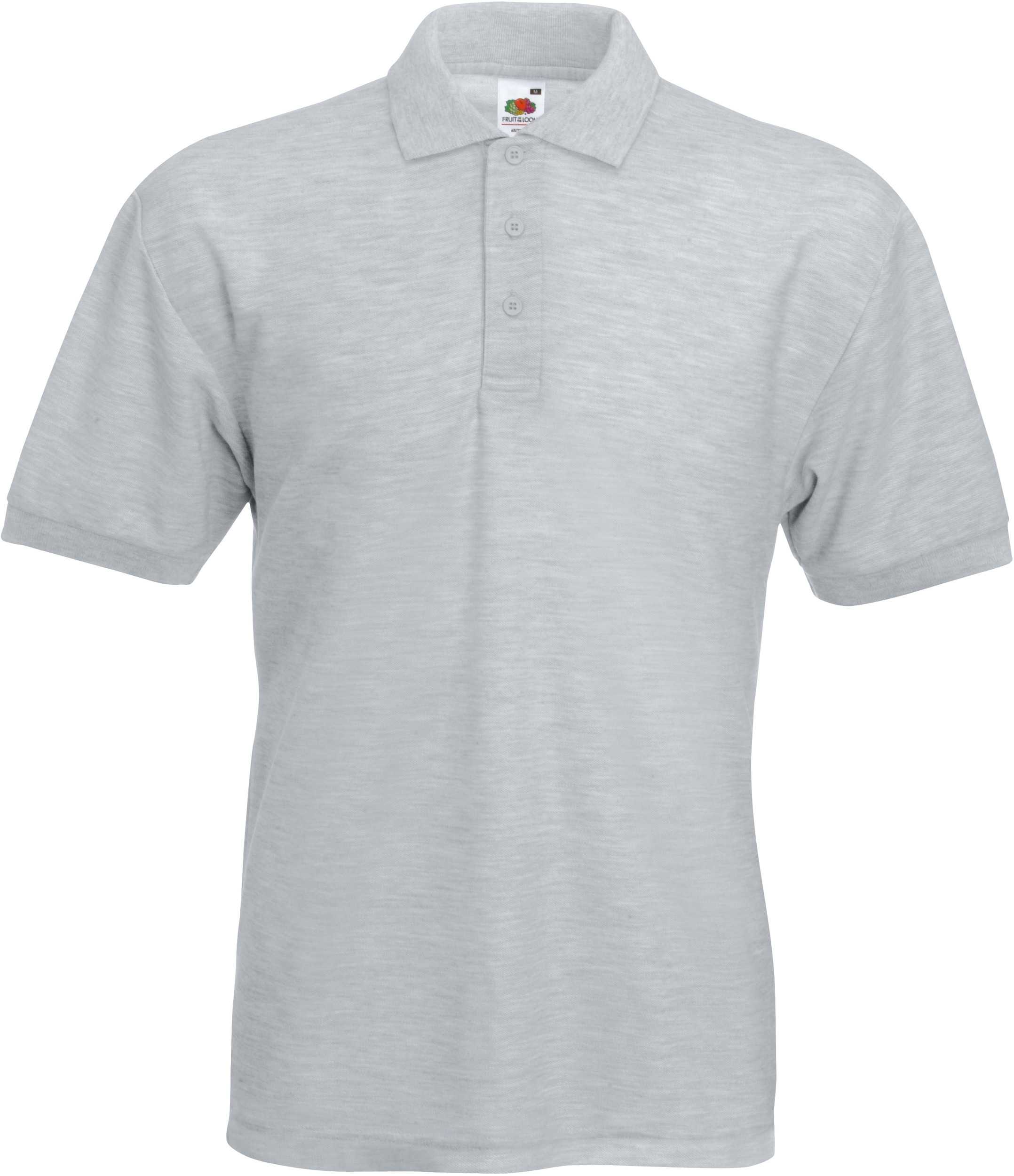 Polo 65/35 hombre  (63-402-0) Heather Grey