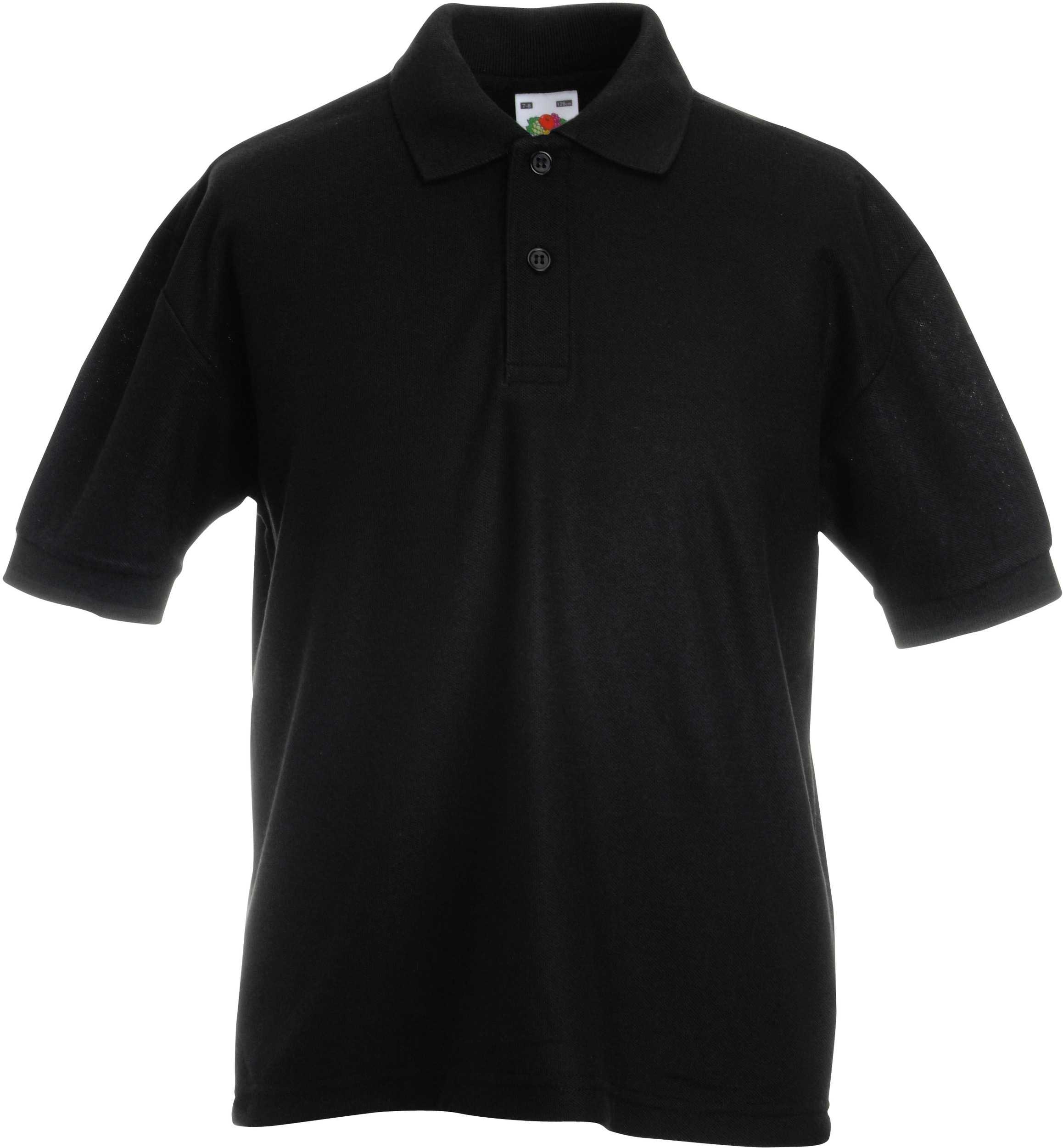 Polo 65/35 niños Black