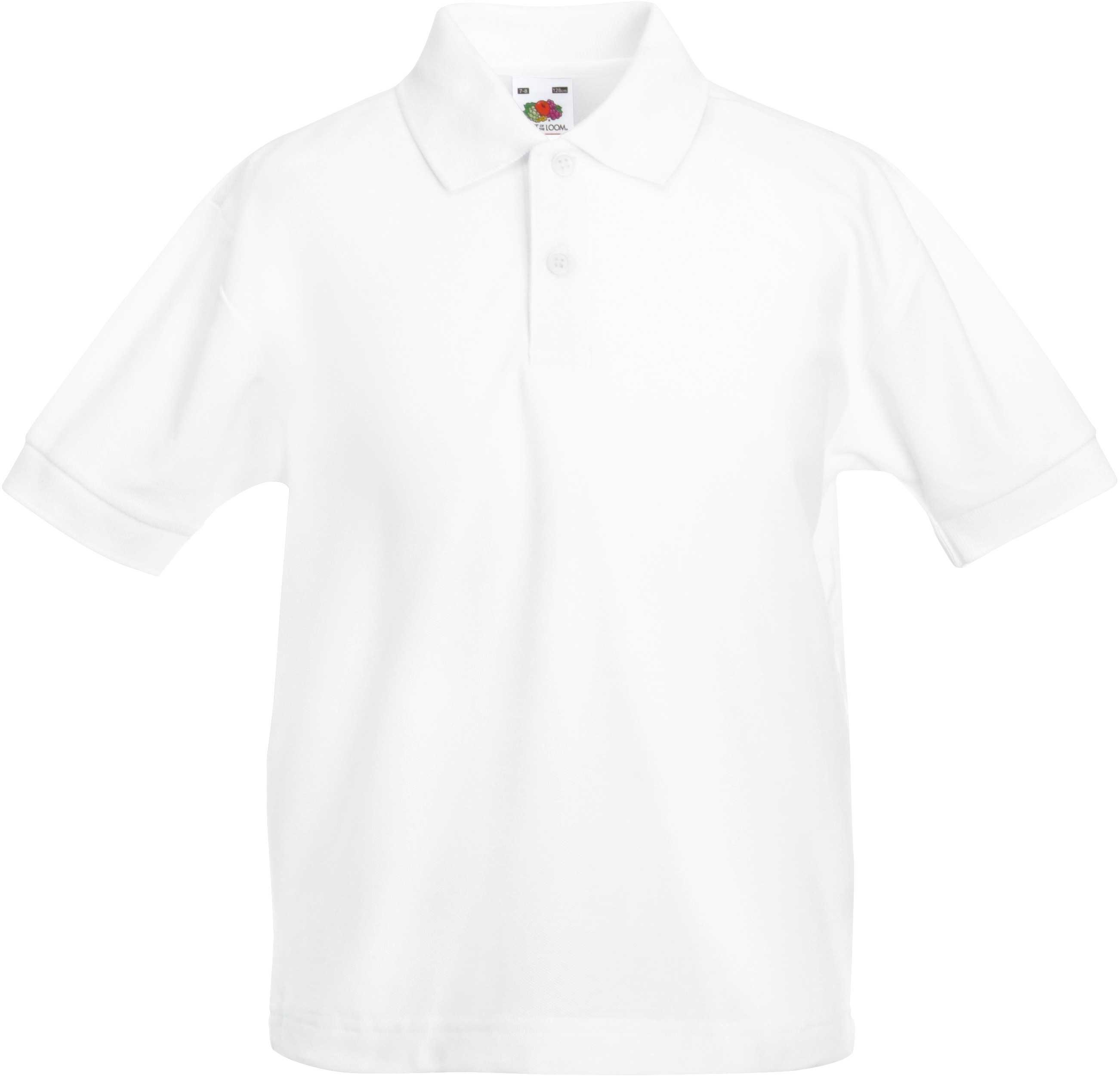 Polo 65/35 niños White
