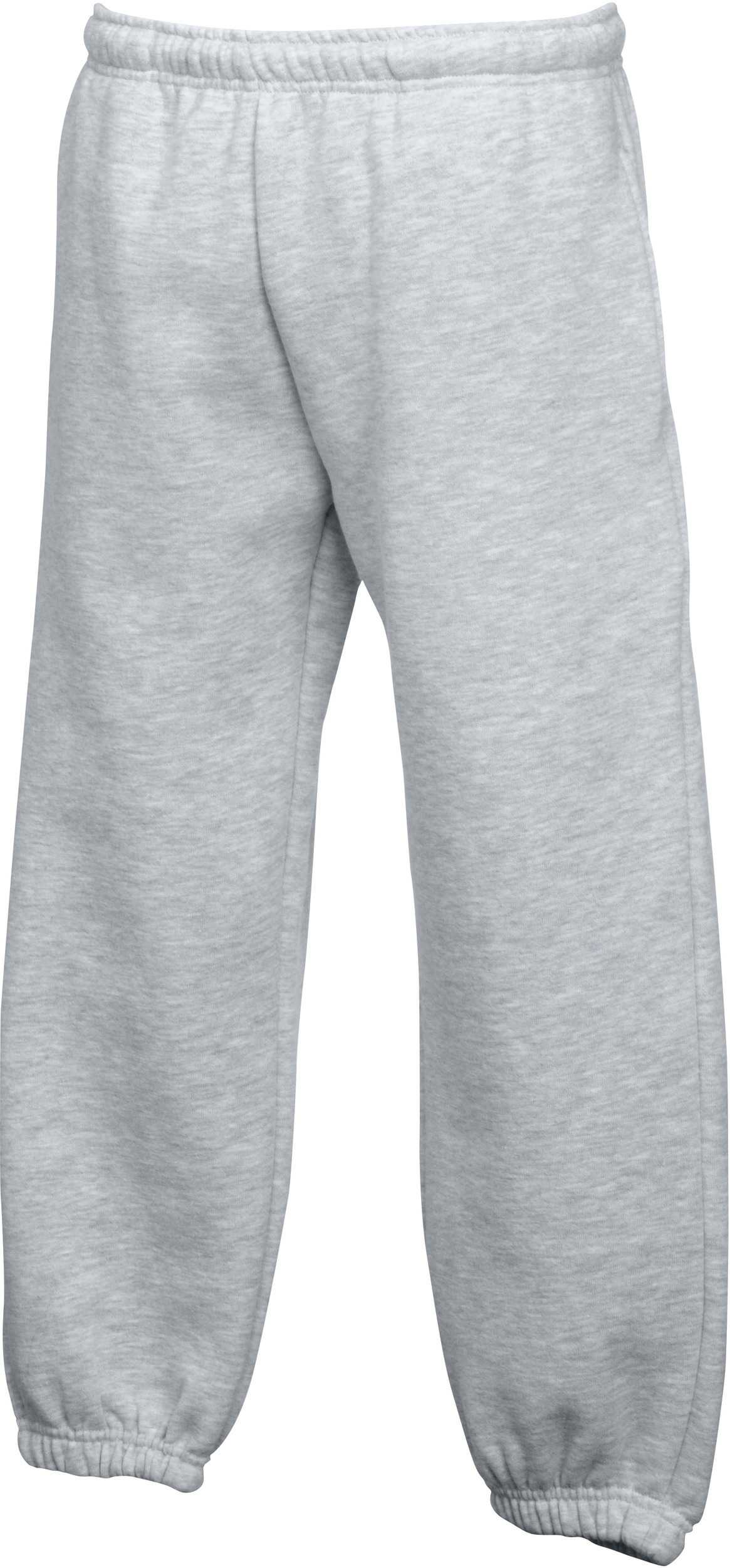 Pantalón de jogging - tobillo elástico niños (64-051-0) Heather Grey