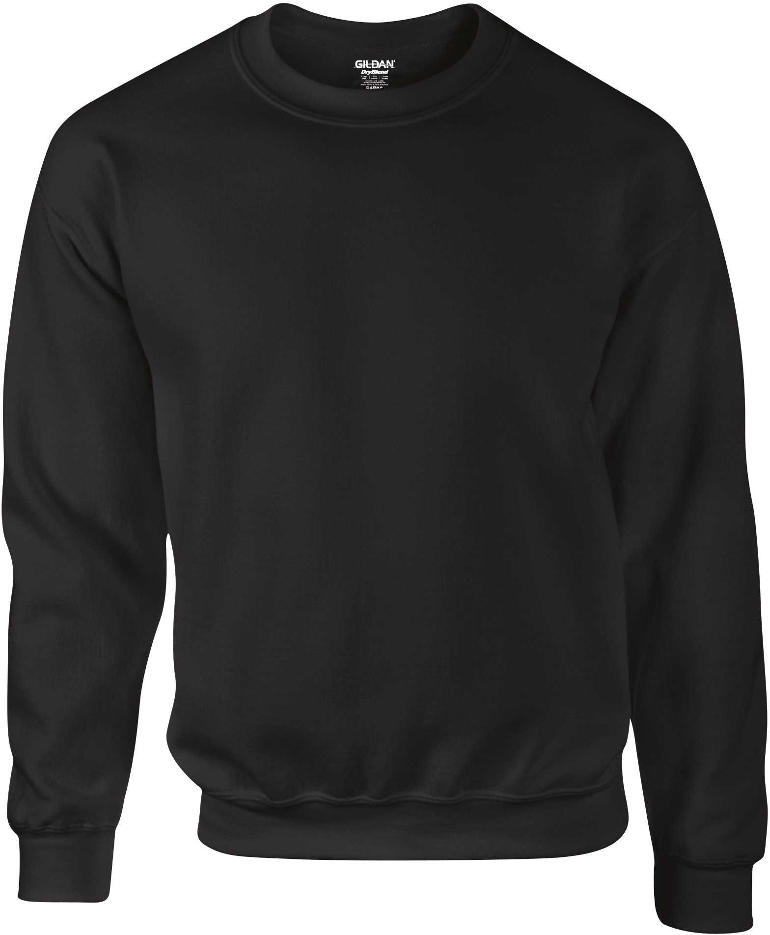 Sudadera Dryblend® cuello redondo Black