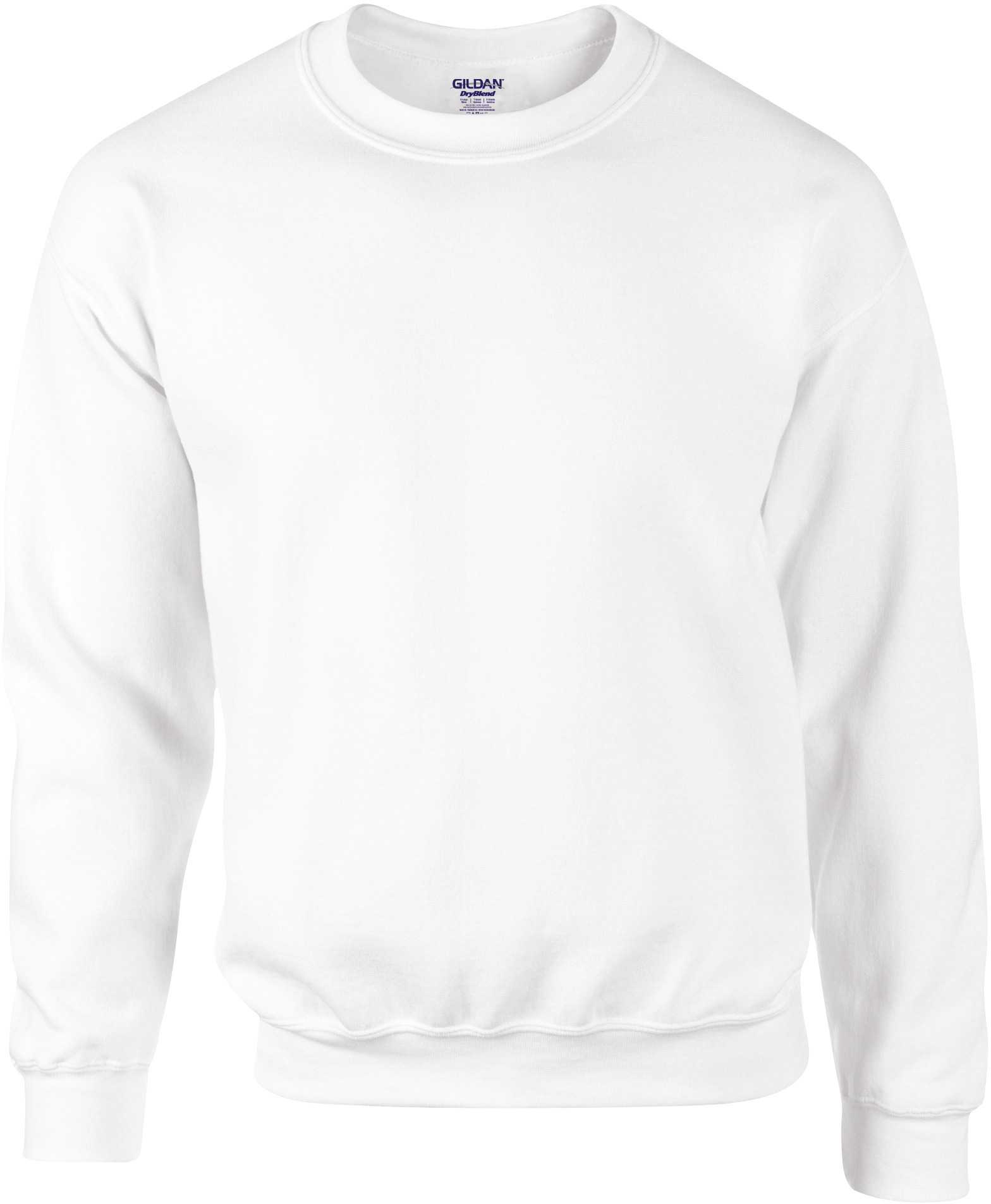 Sudadera Dryblend® cuello redondo White