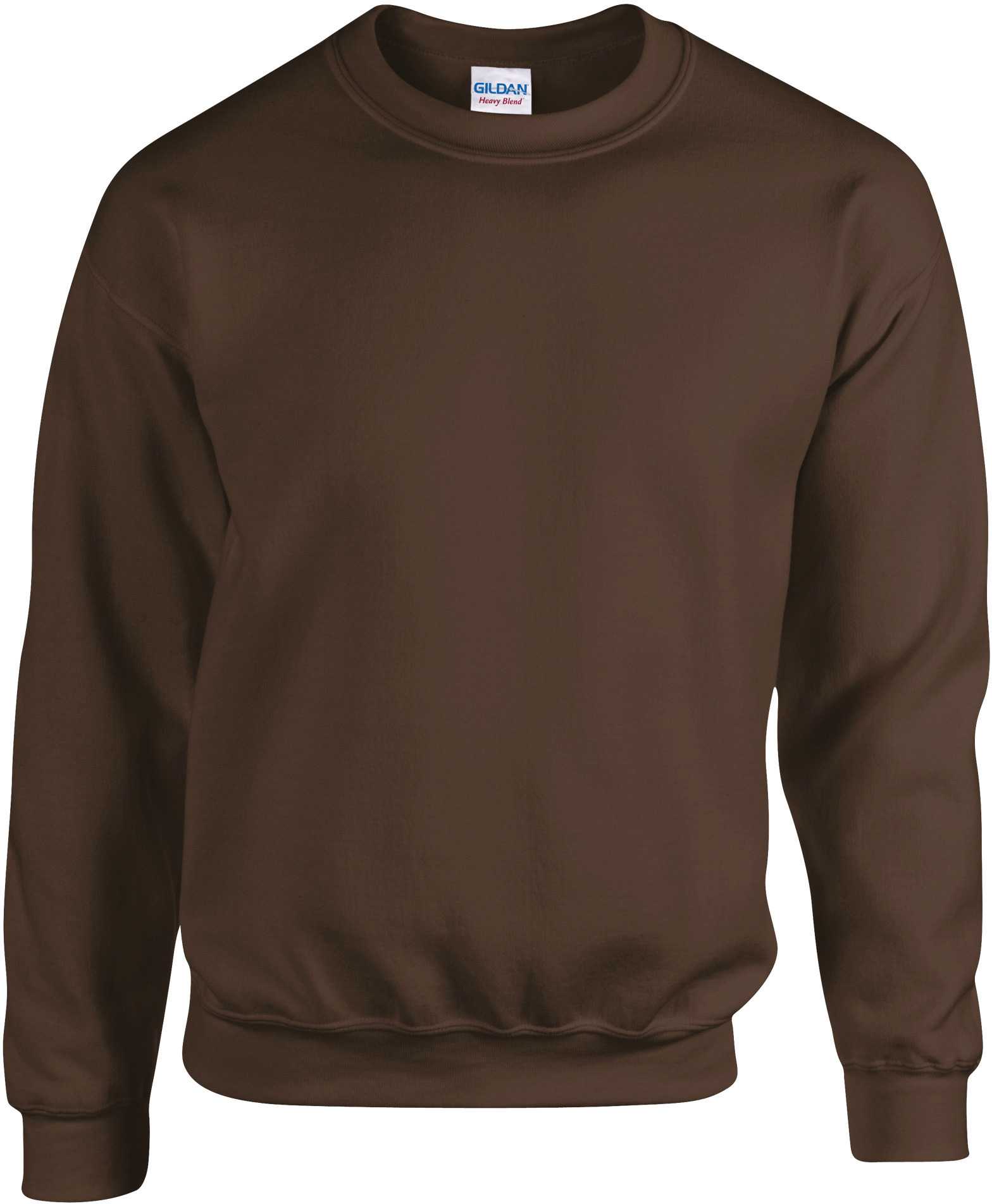 Sudadera Heavy Blend™ cuello redondo Dark Chocolate