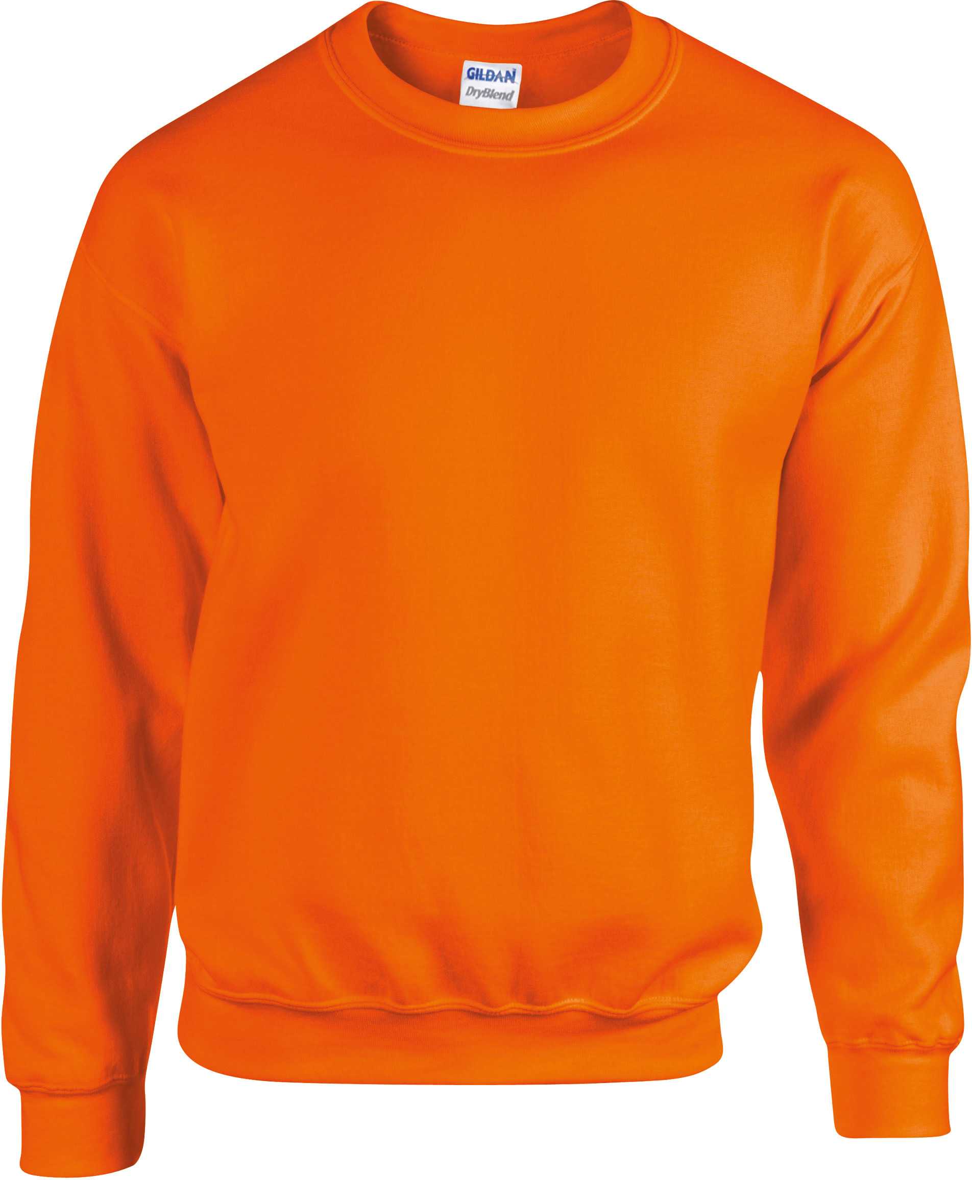 Sudadera Heavy Blend™ cuello redondo Safety Orange