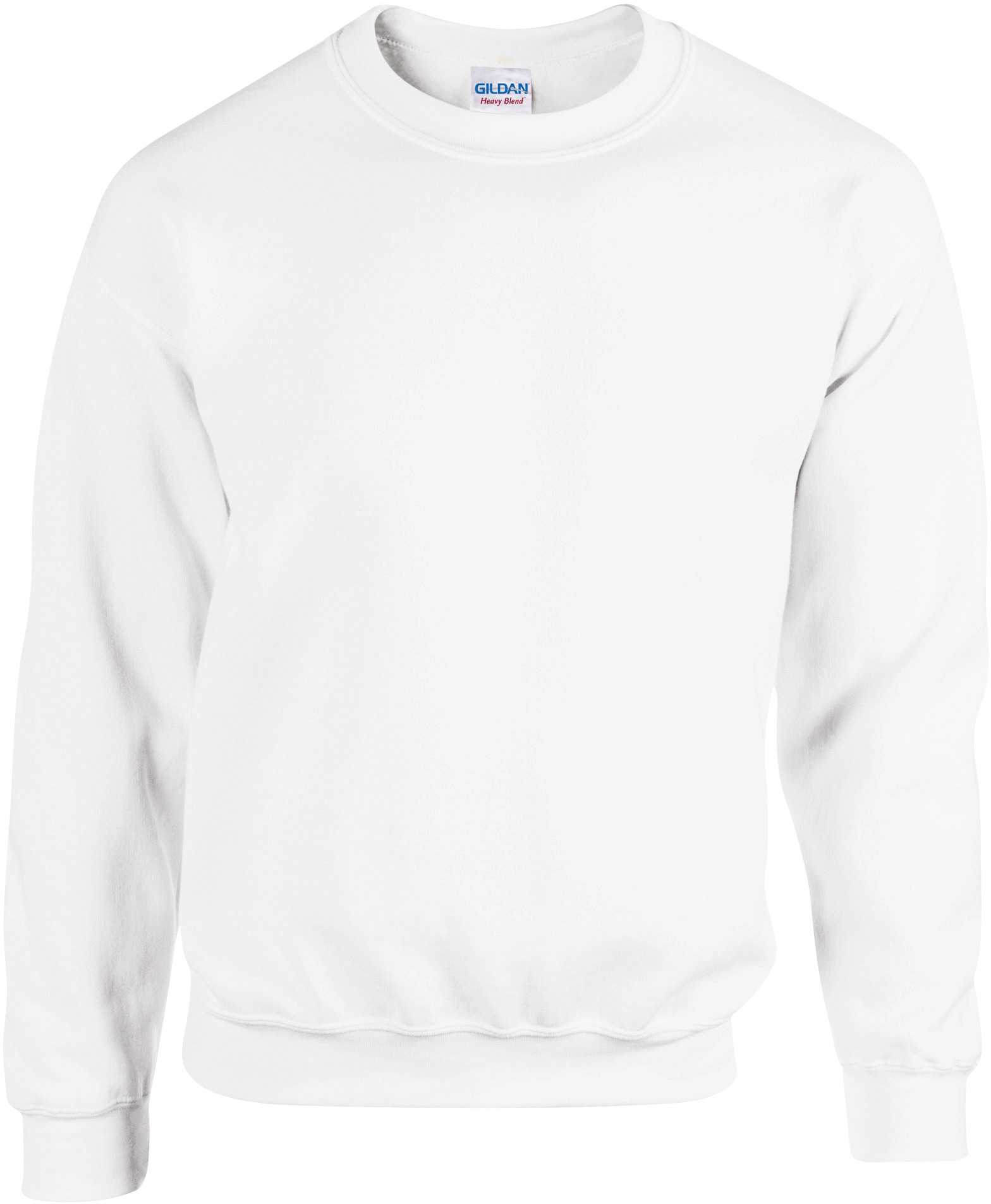 Sudadera Heavy Blend™ cuello redondo White