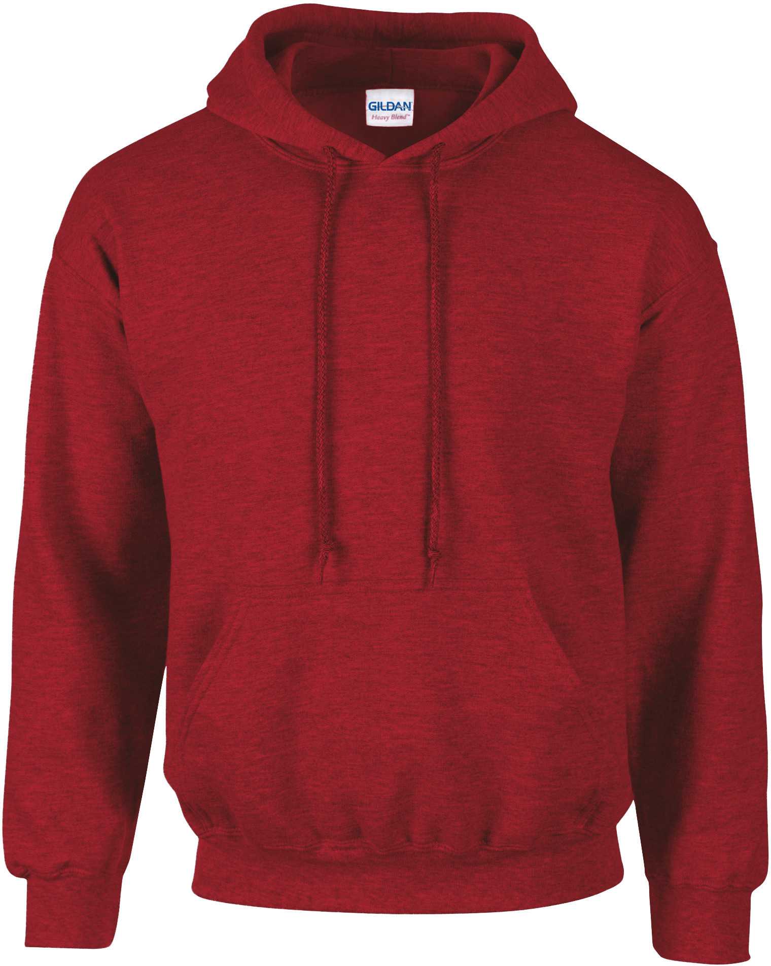 Sudadera Heavy Blend™ capucha Antique Cherry Red