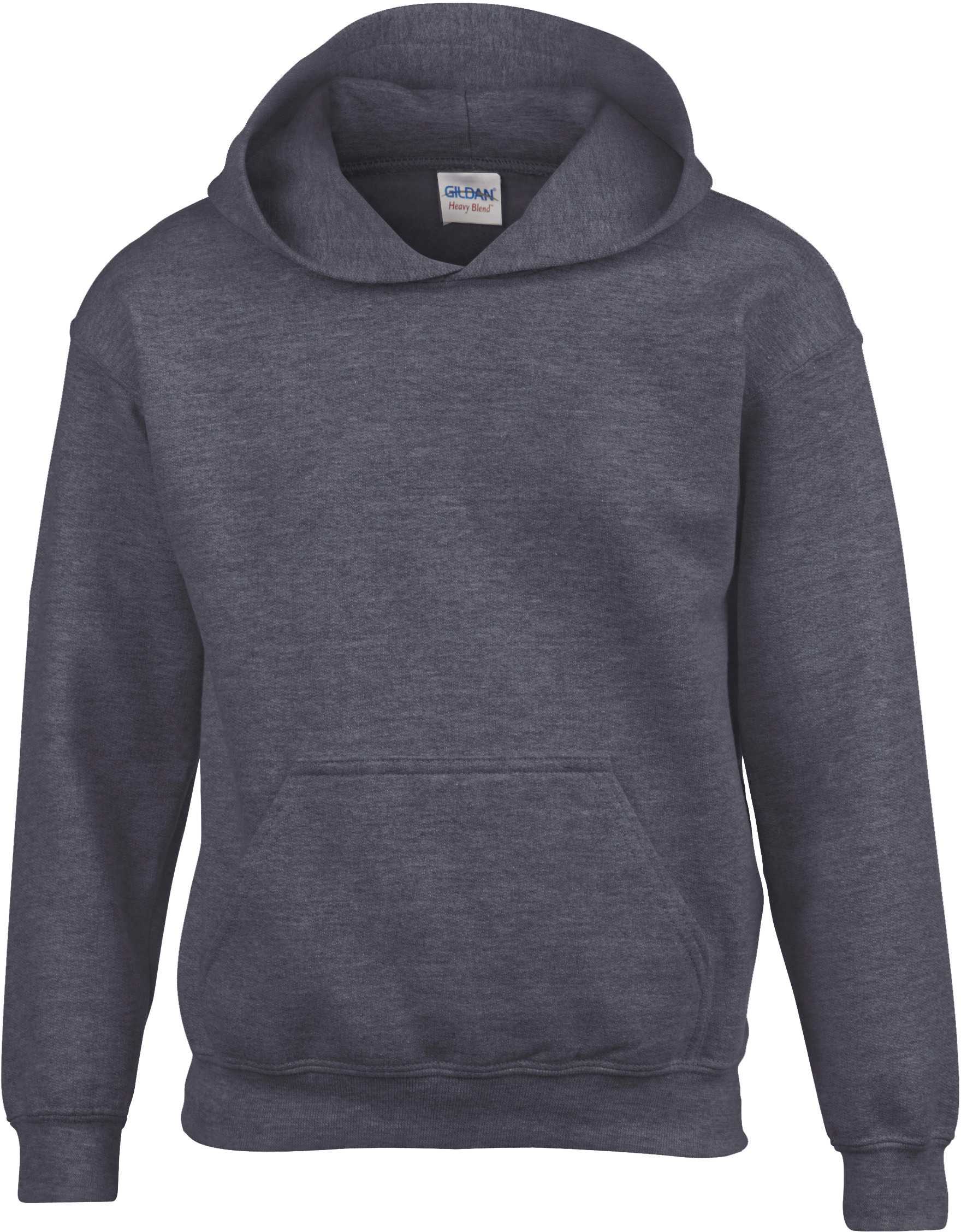 Sudadera Heavy Blend™ capucha niños Dark Heather