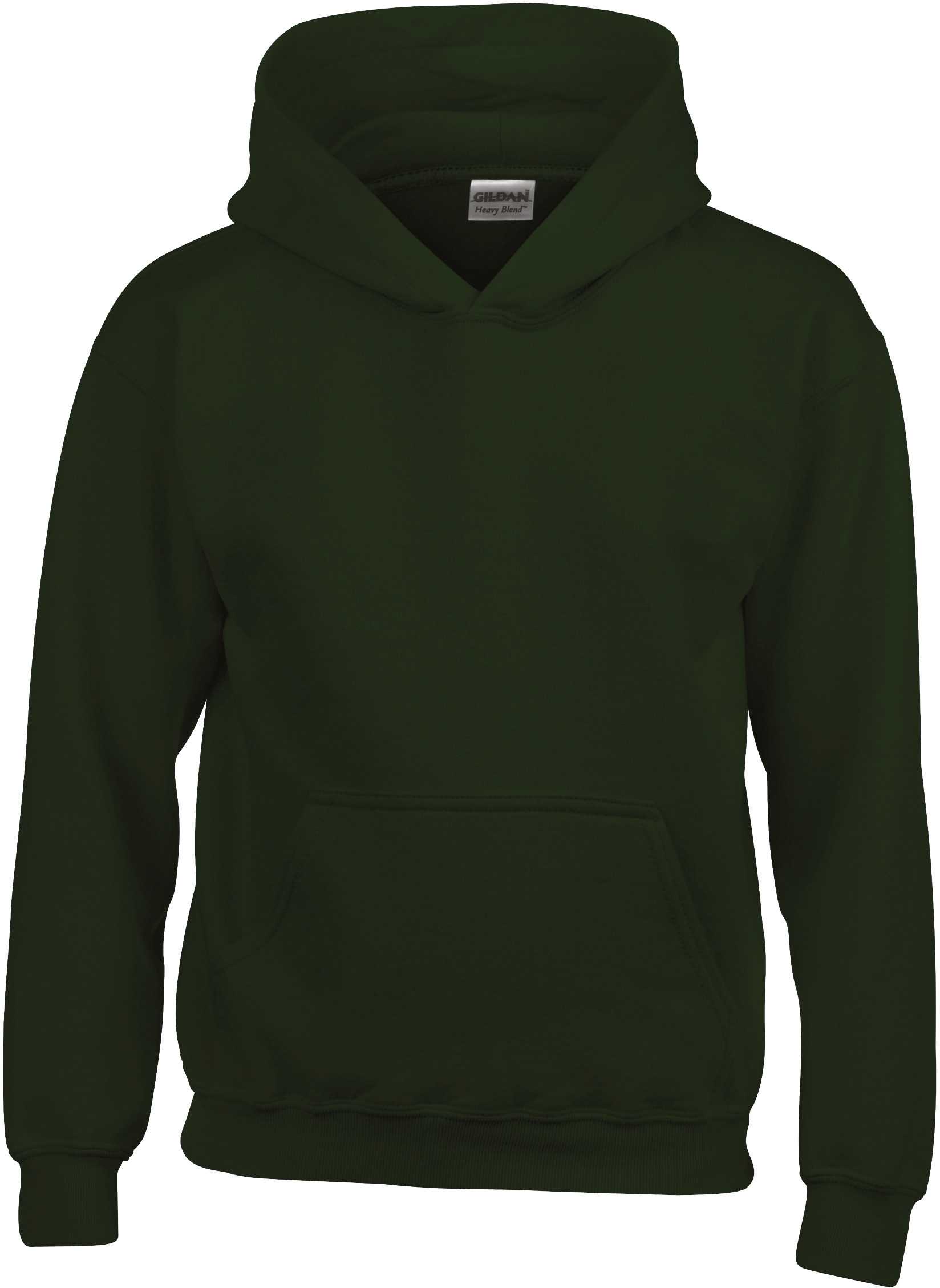 Sudadera Heavy Blend™ capucha niños Forest Green