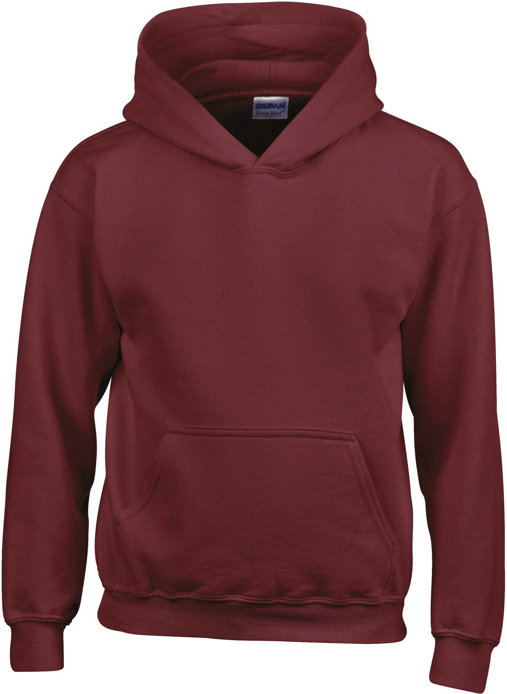 Sudadera Heavy Blend™ capucha niños Maroon