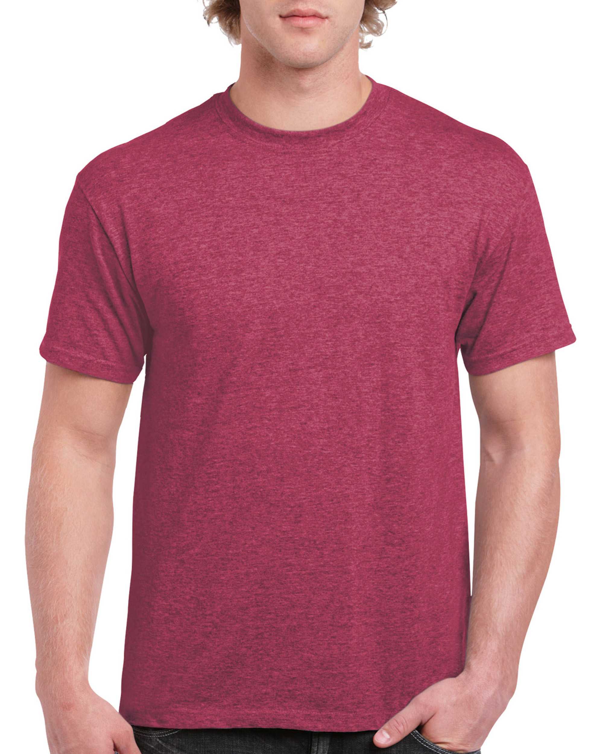 Camiseta Ultra Cotton™ Heather Cardinal x72