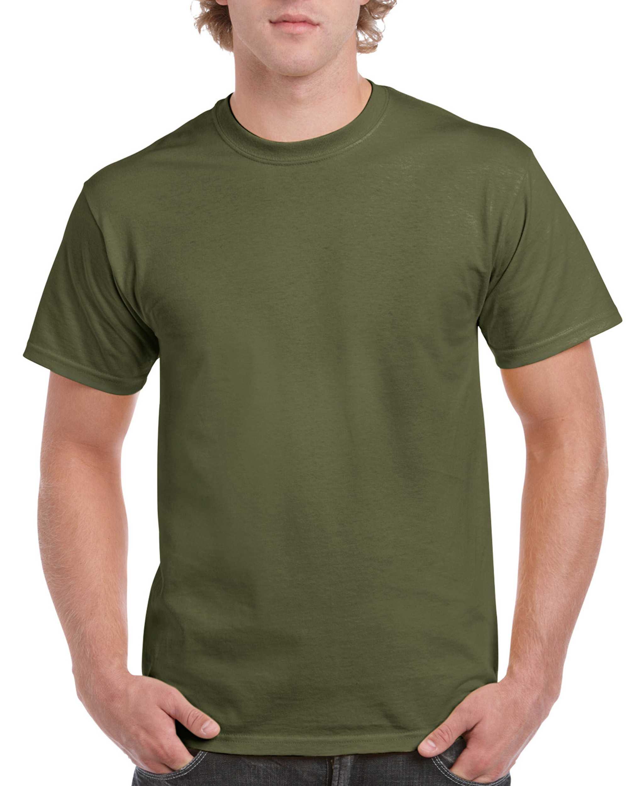 Camiseta Ultra Cotton™ Military Green (x72)