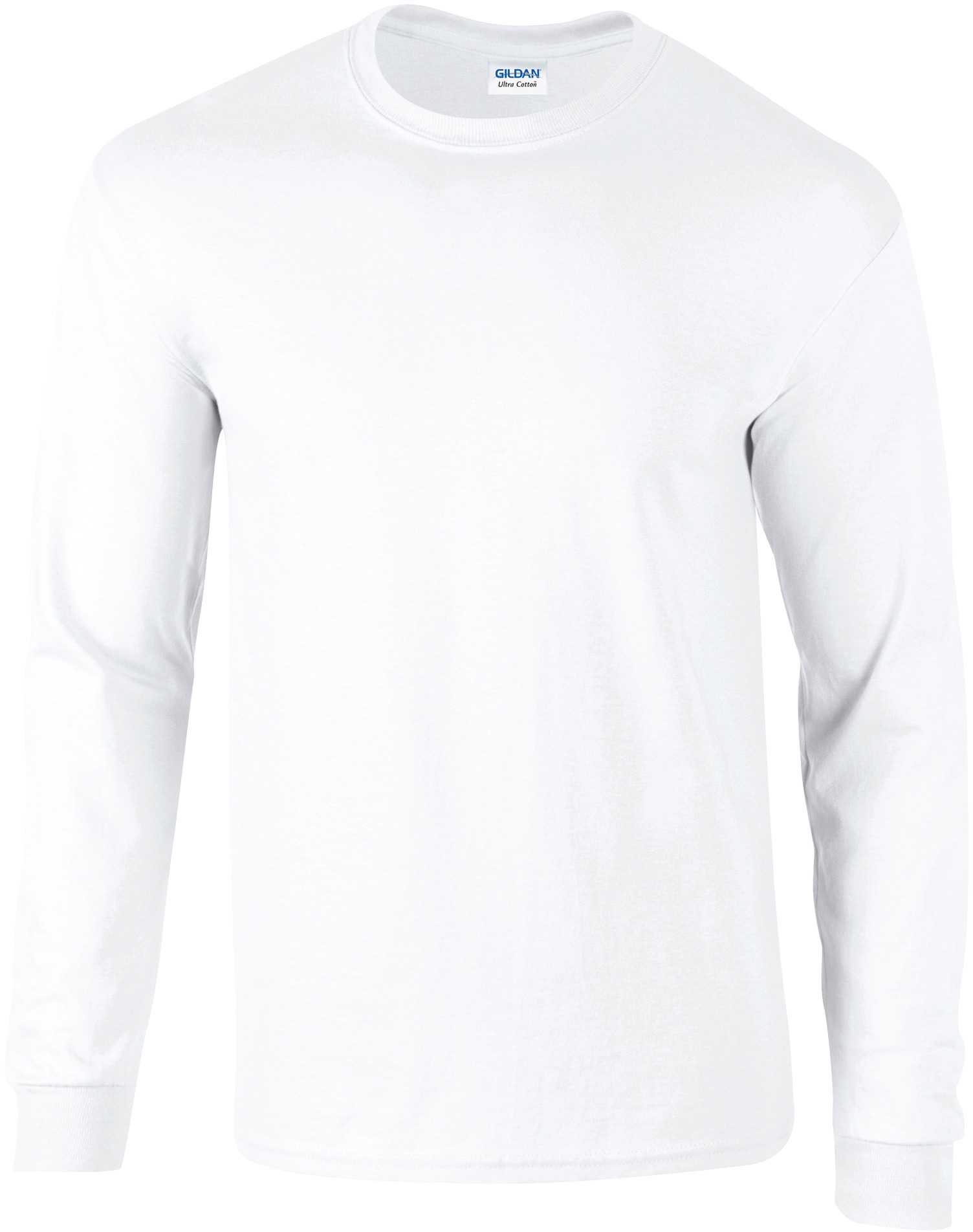 Camiseta Ultra Cotton™ manga larga White