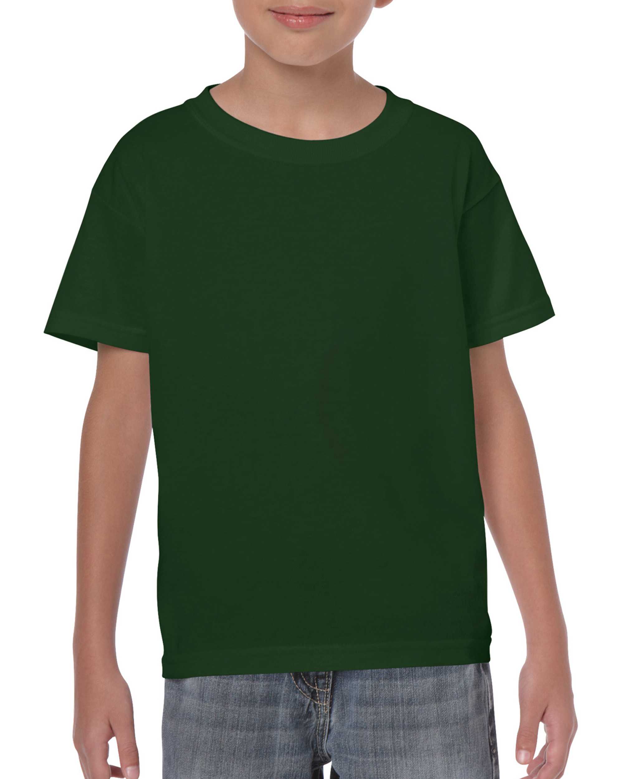 Camiseta Heavy niños Forest Green (x72)