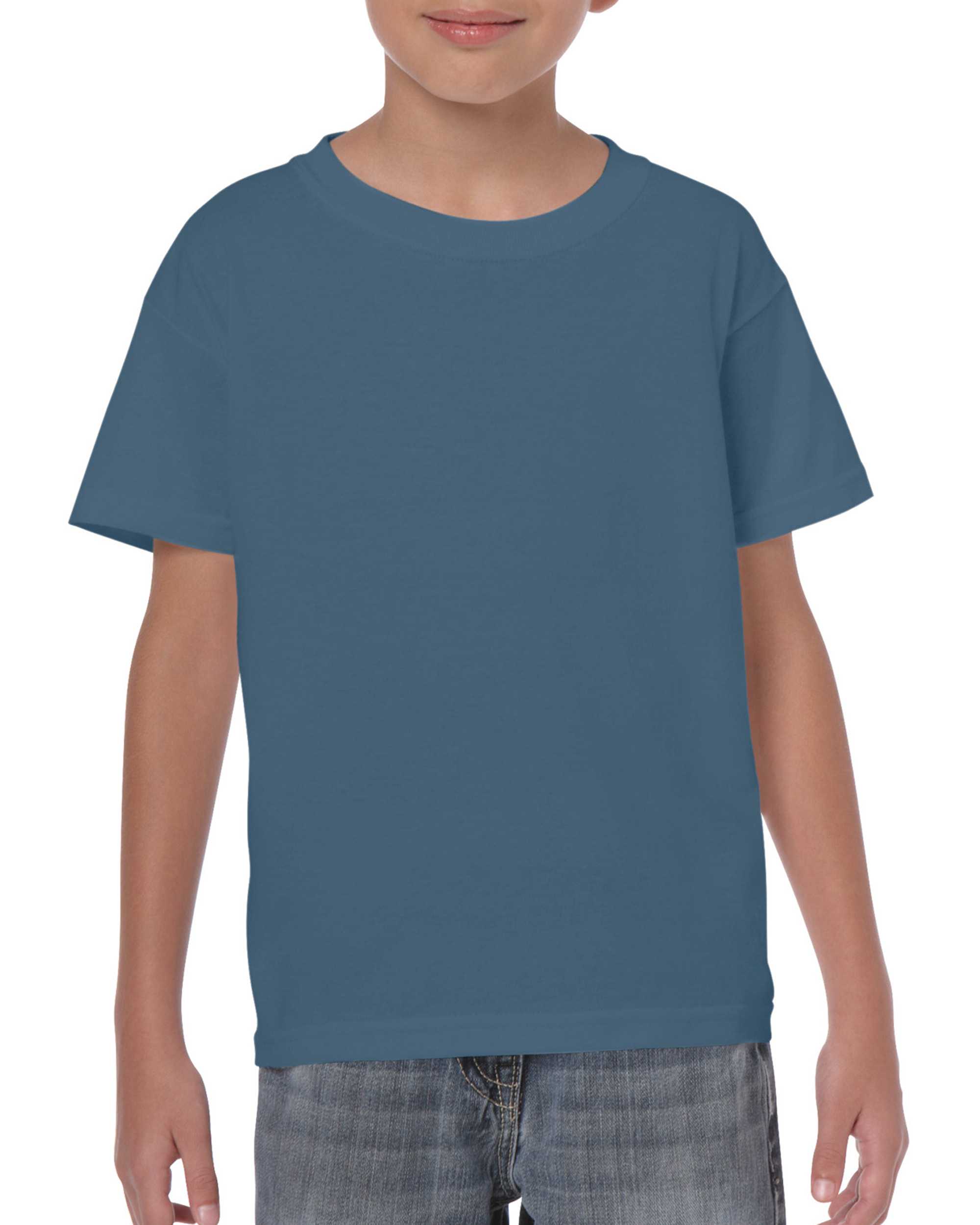 Camiseta Heavy niños Indigo Blue (x72)