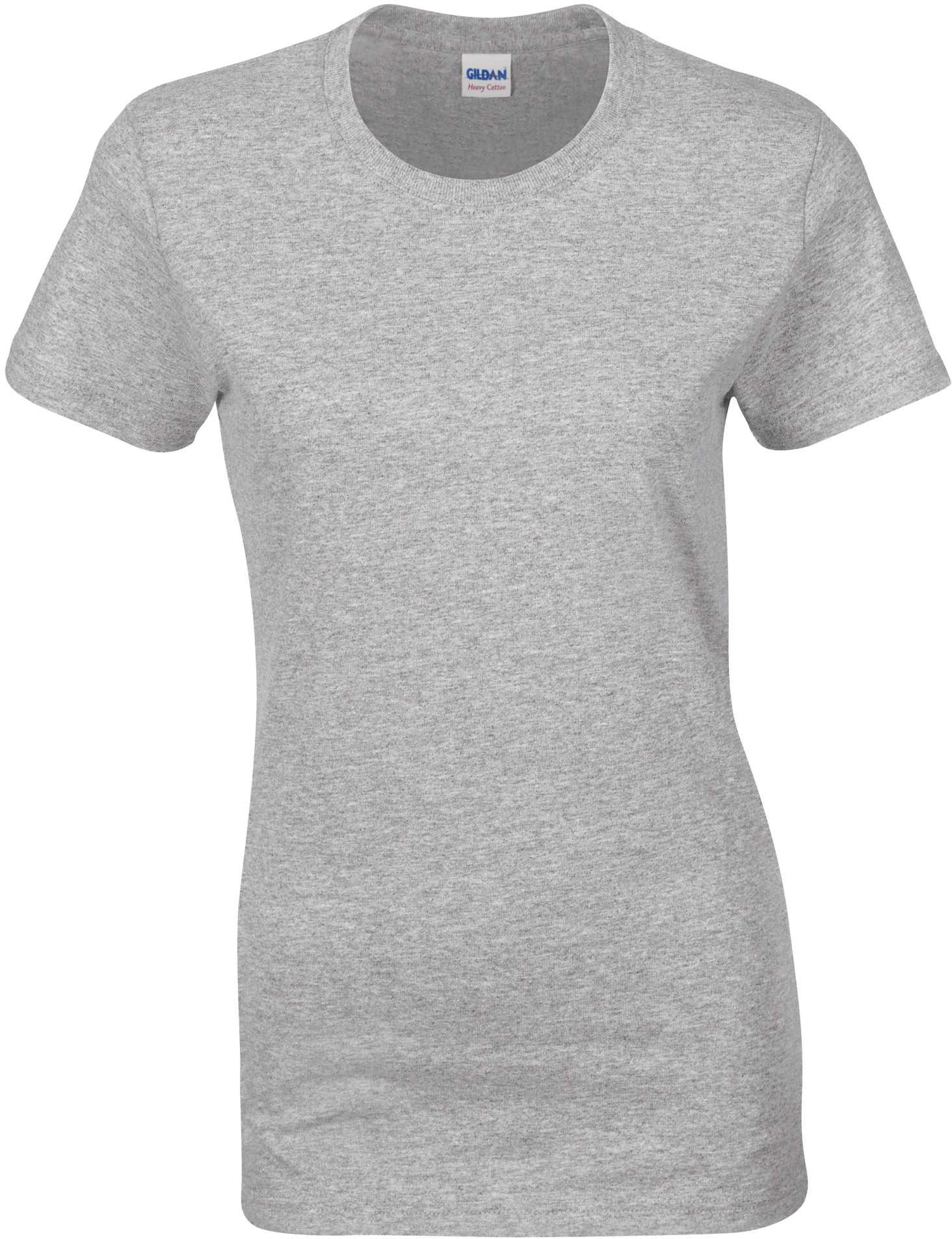 Camiseta Heavy Cotton™ mujer Sport Grey