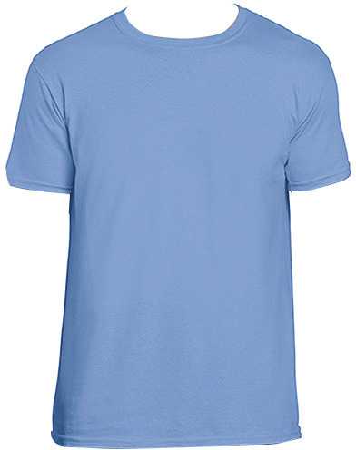 Camiseta Softstyle hombre Carolina Blue