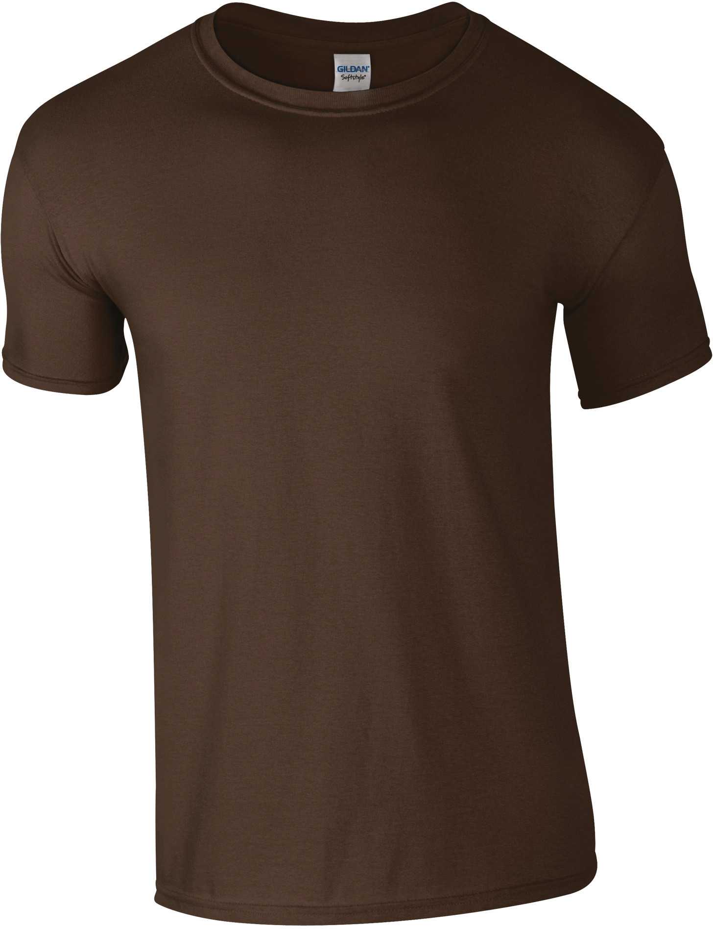 Camiseta Softstyle hombre Dark Chocolate