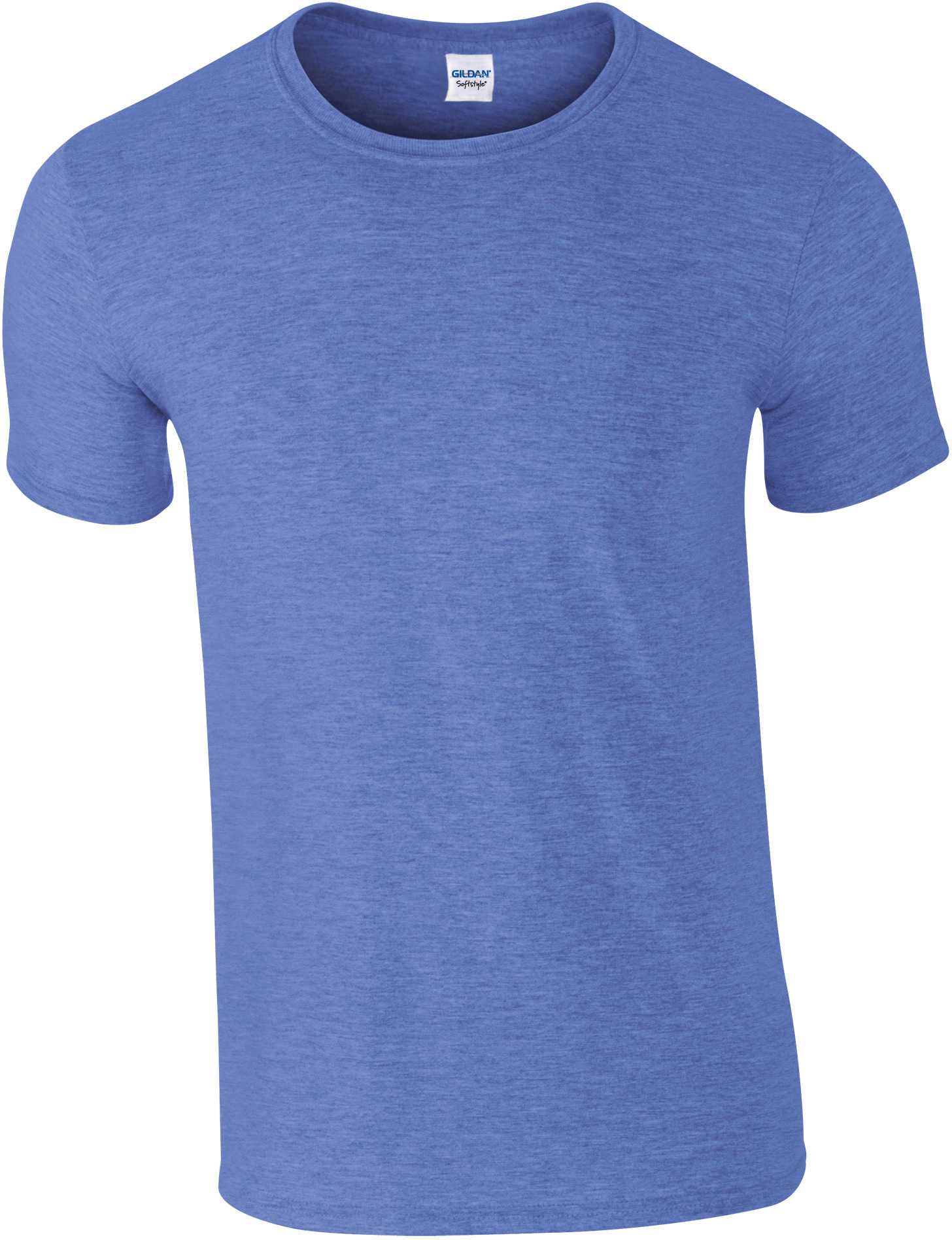 Camiseta Softstyle hombre Heather Royal