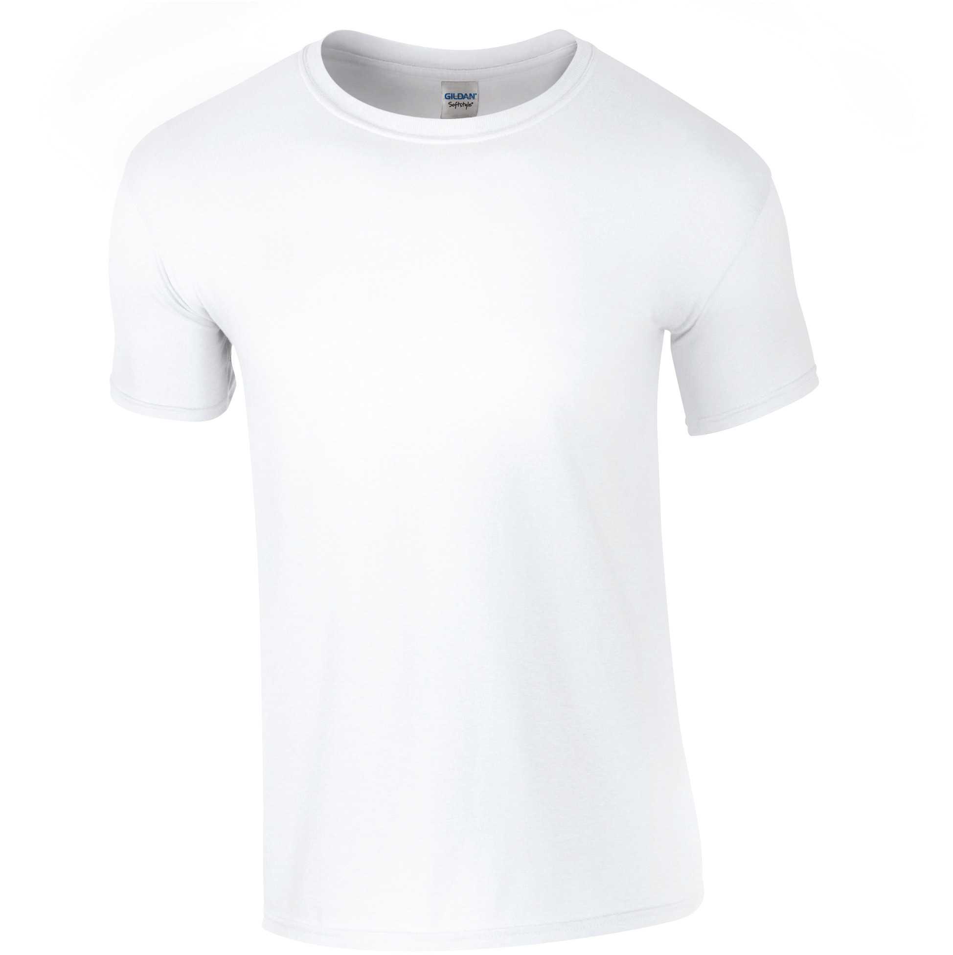 Camiseta Softstyle hombre White