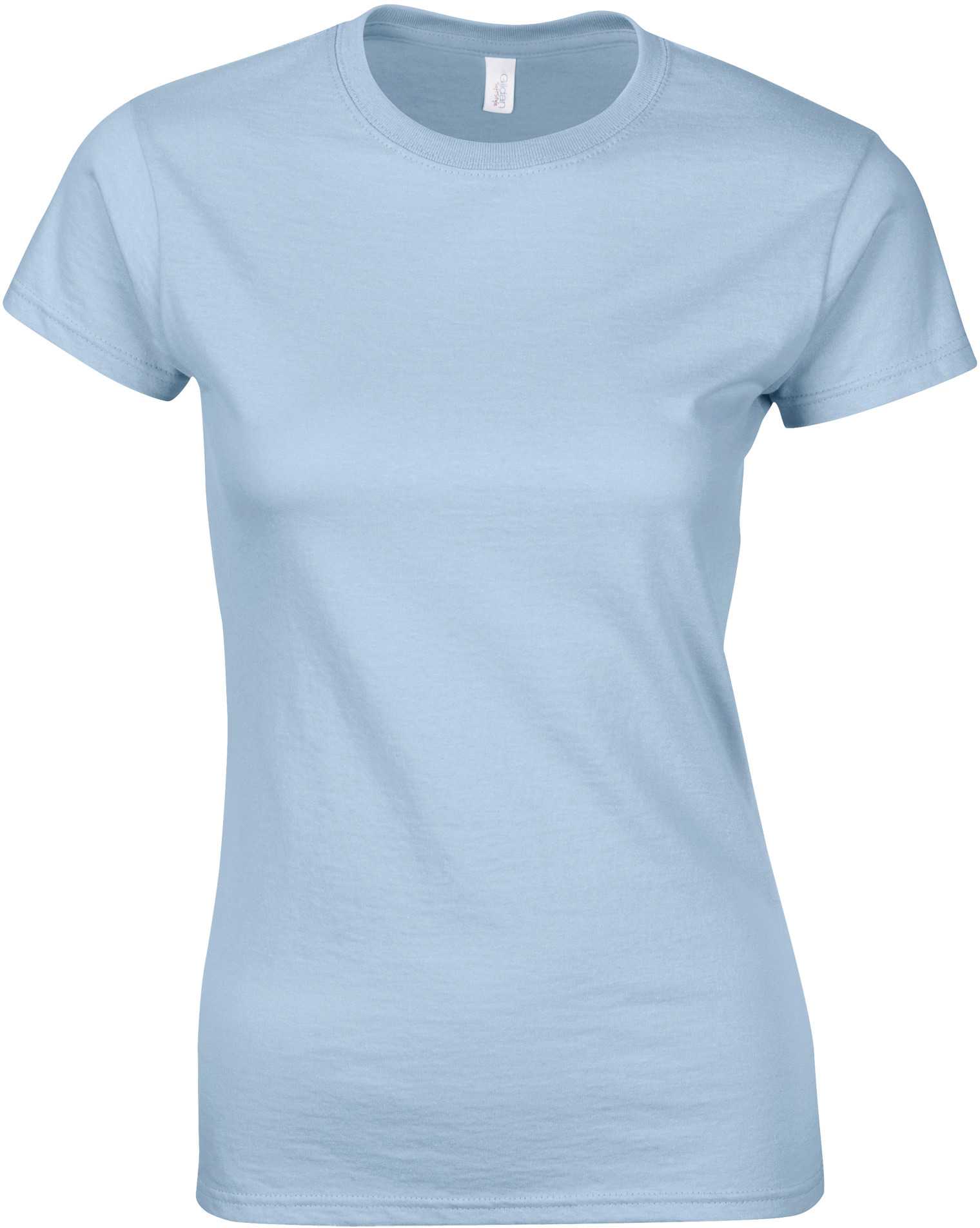 Camiseta Softstyle mujer Light Blue