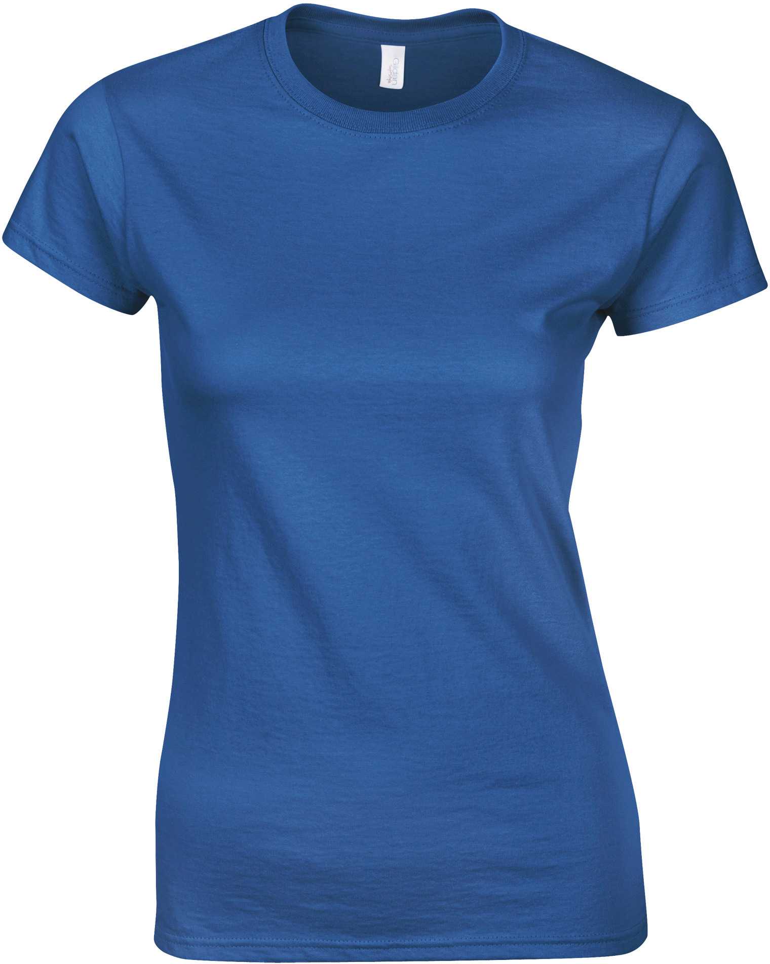 Camiseta Softstyle mujer Royal Blue