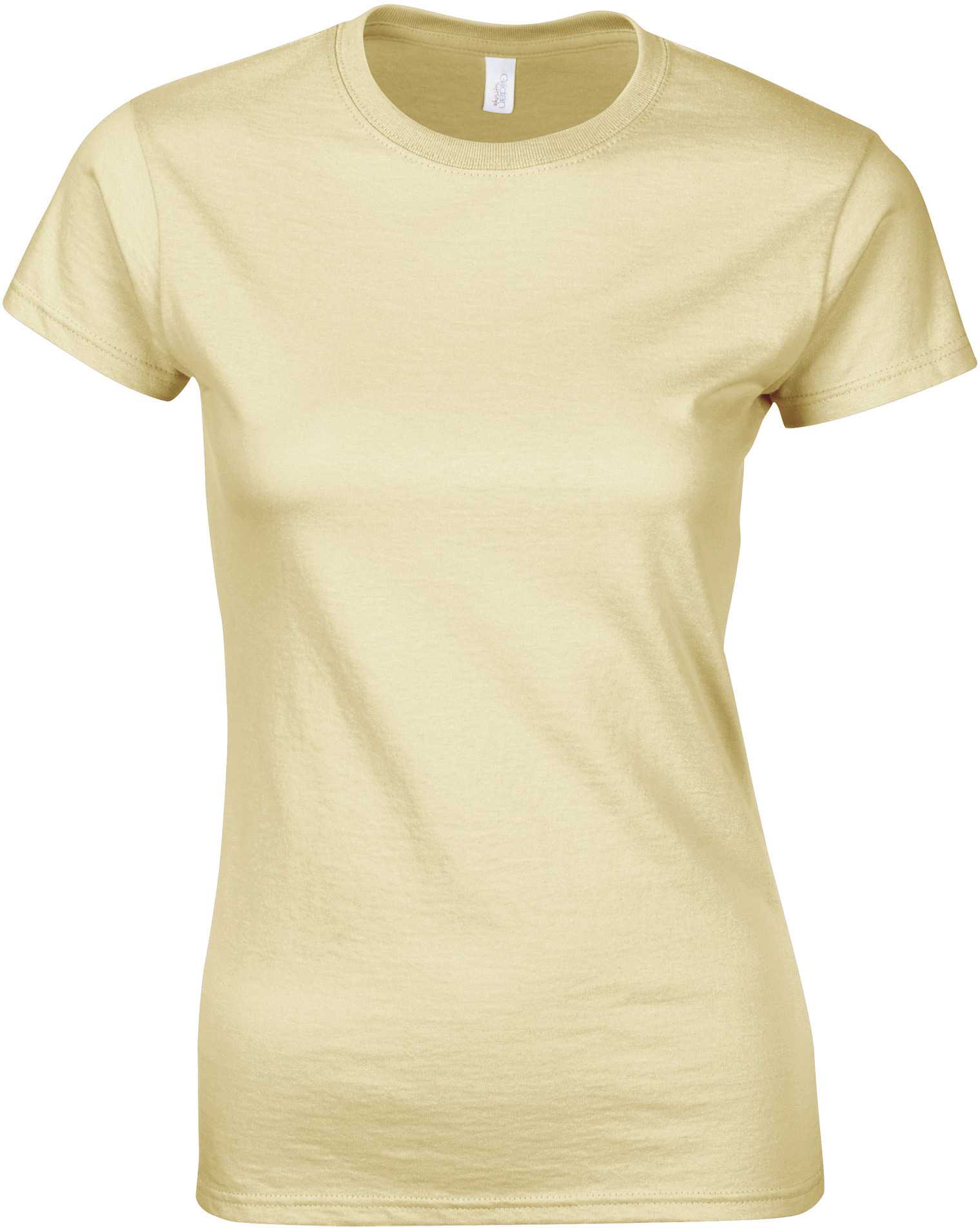 Camiseta Softstyle mujer Sand