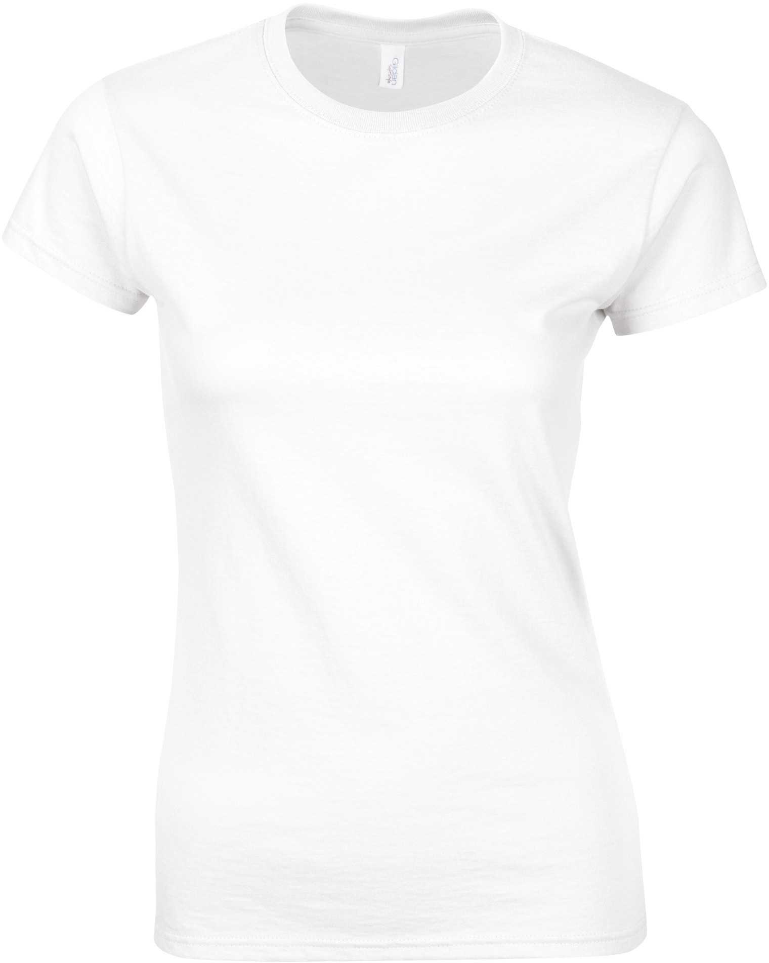 Camiseta Softstyle mujer White