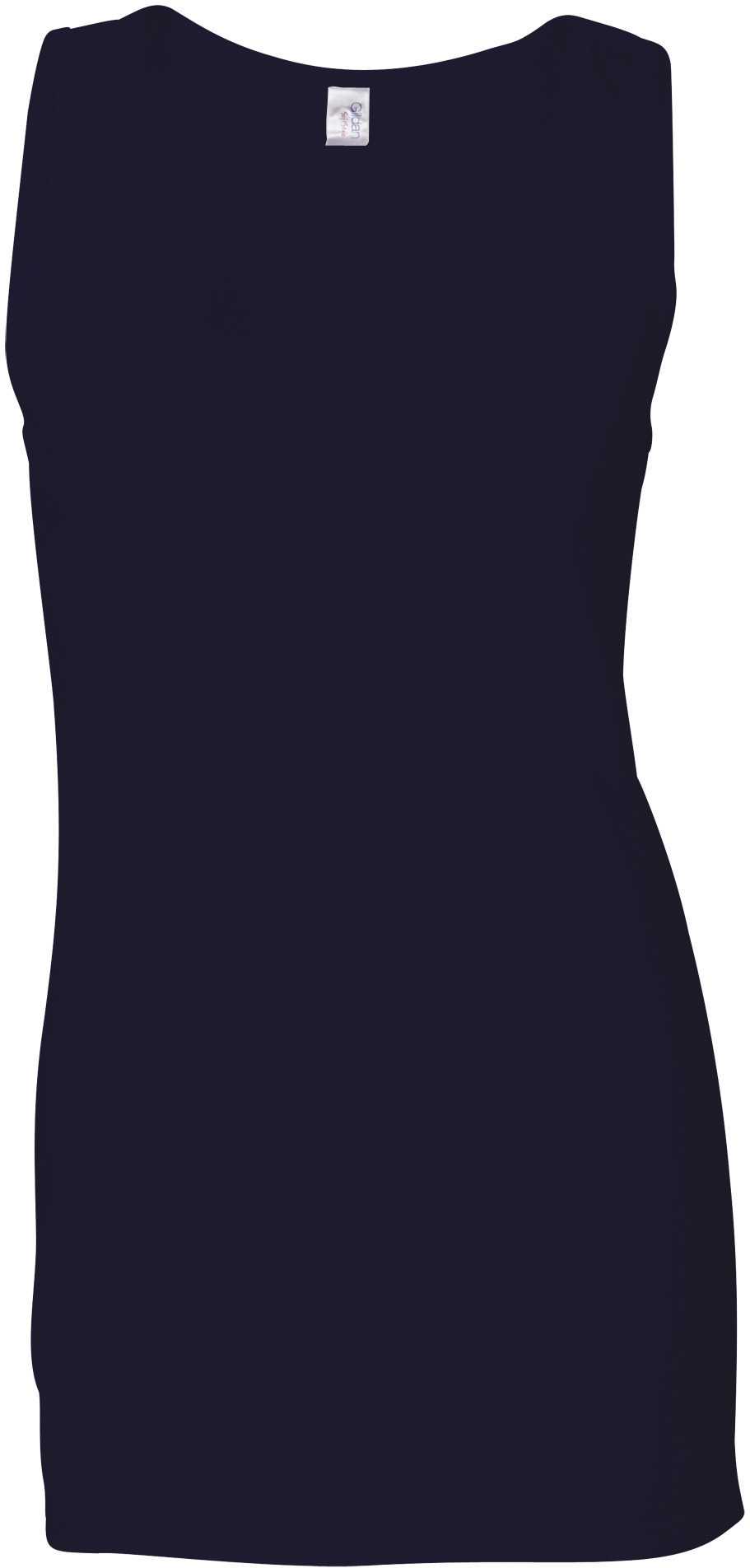 Camiseta Softstyle sin mangas mujer Navy