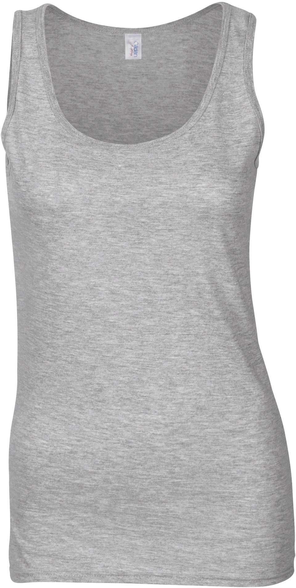 Camiseta Softstyle sin mangas mujer RS Sport Grey