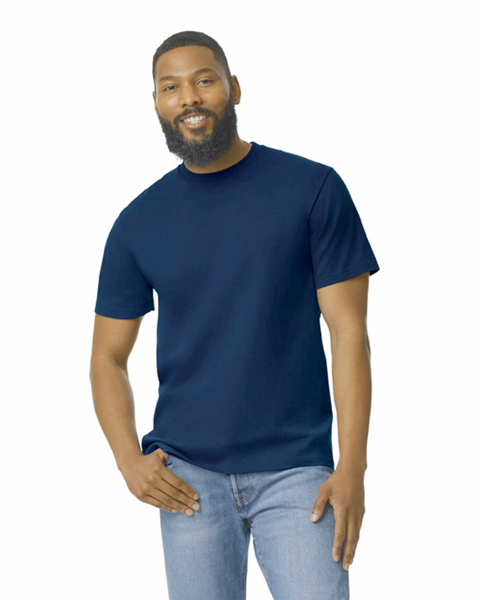 Camiseta softstyle midweight hombre Navy