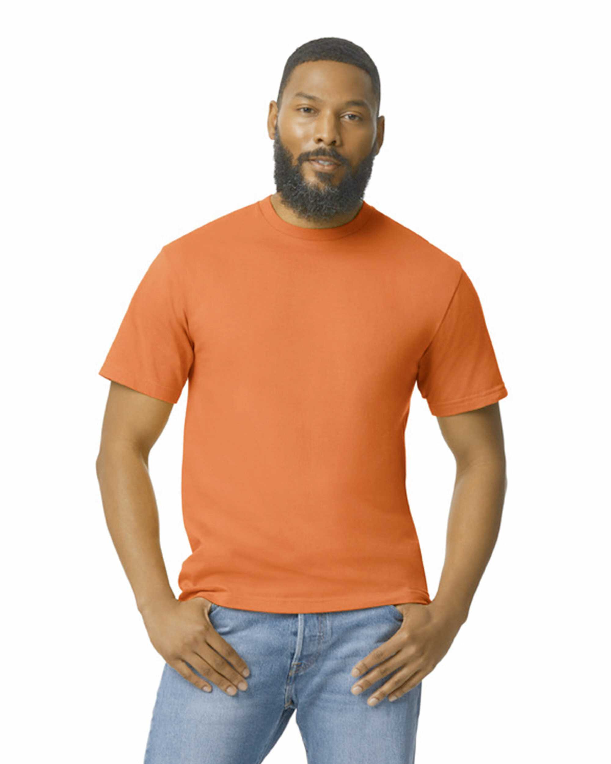 Camiseta softstyle midweight hombre Orange