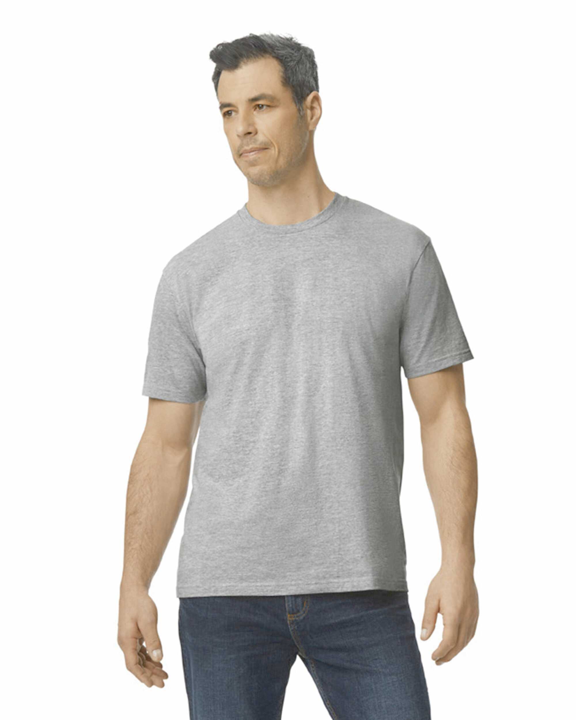 Camiseta softstyle midweight hombre RS Sport Grey