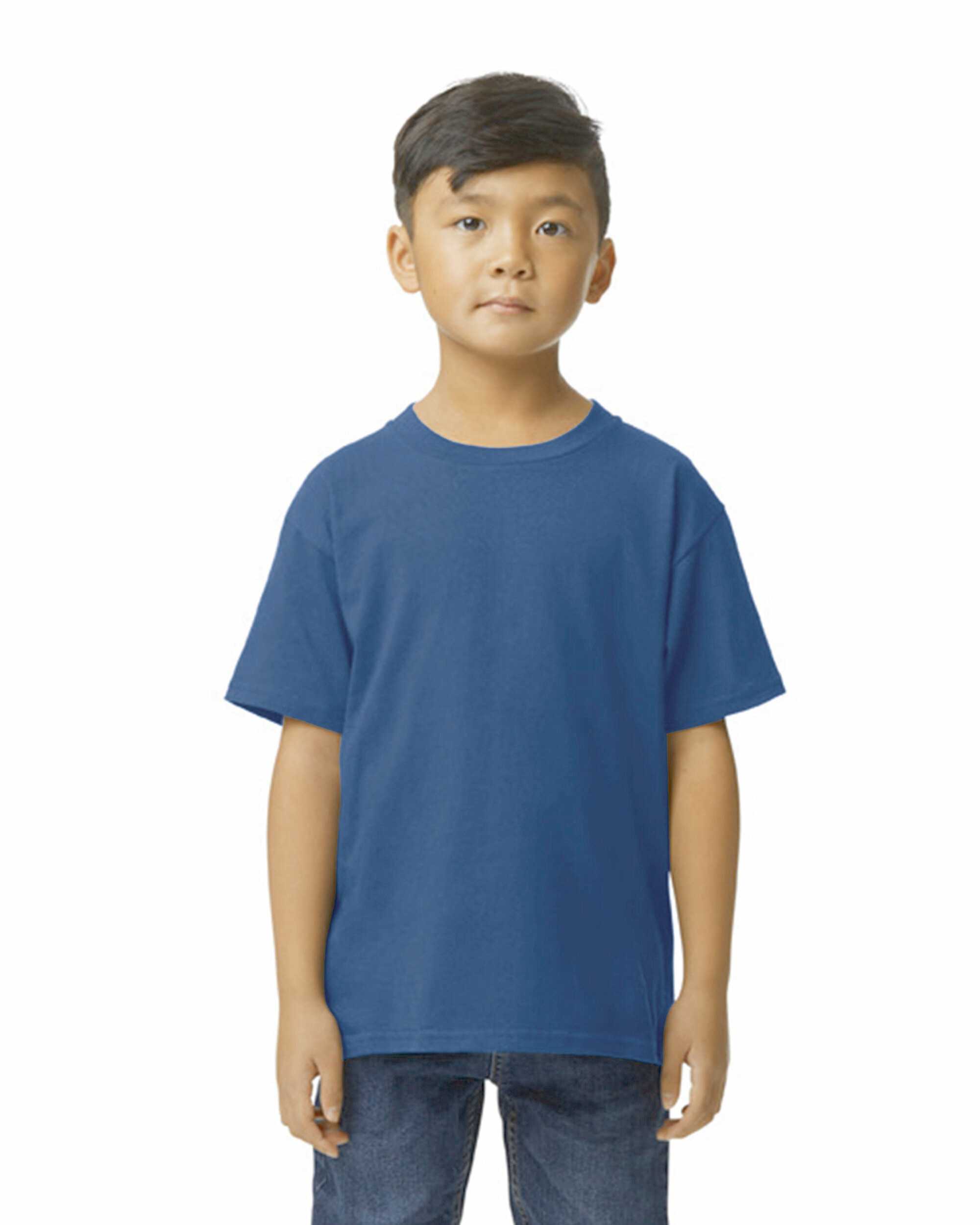 Camiseta softstyle midweight infantil Royal