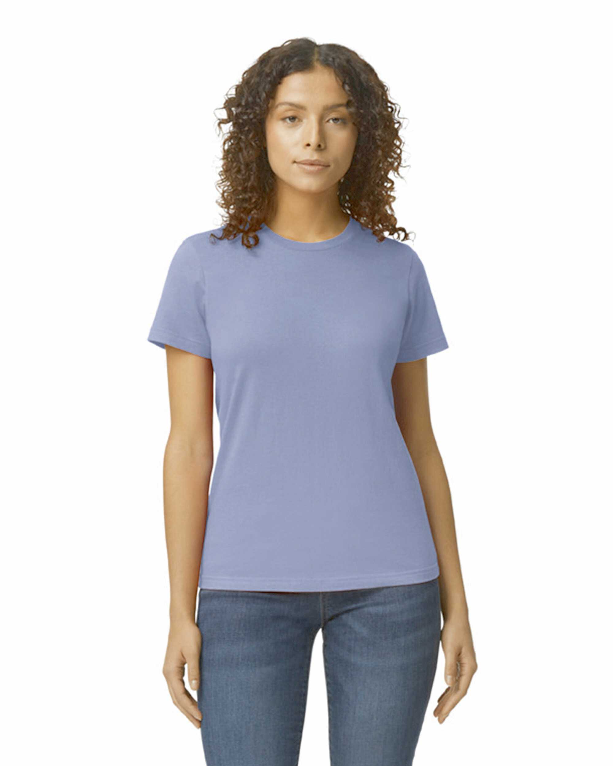 Camiseta softstyle midweight mujer Violet