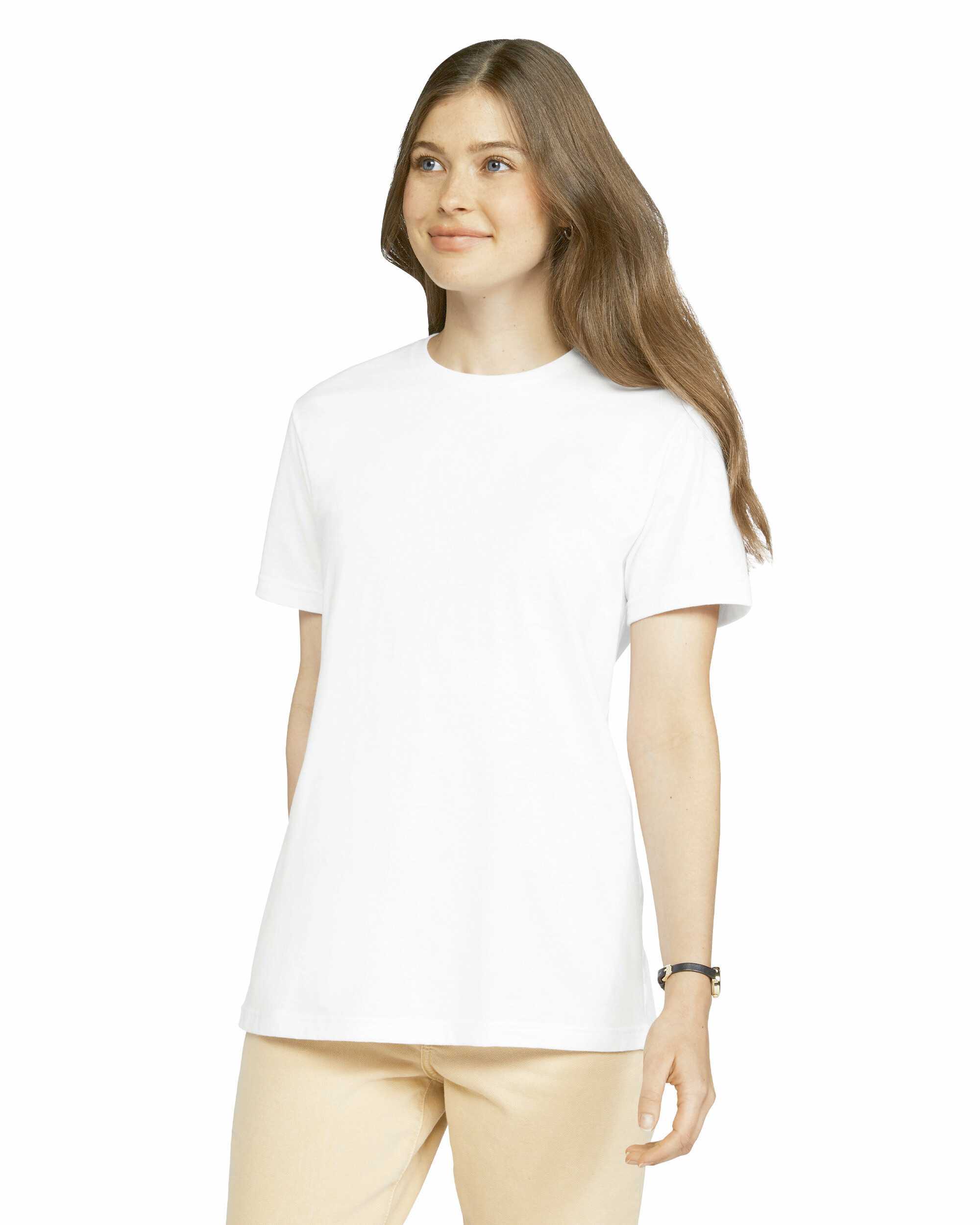 Camiseta softstyle CVC mujer White