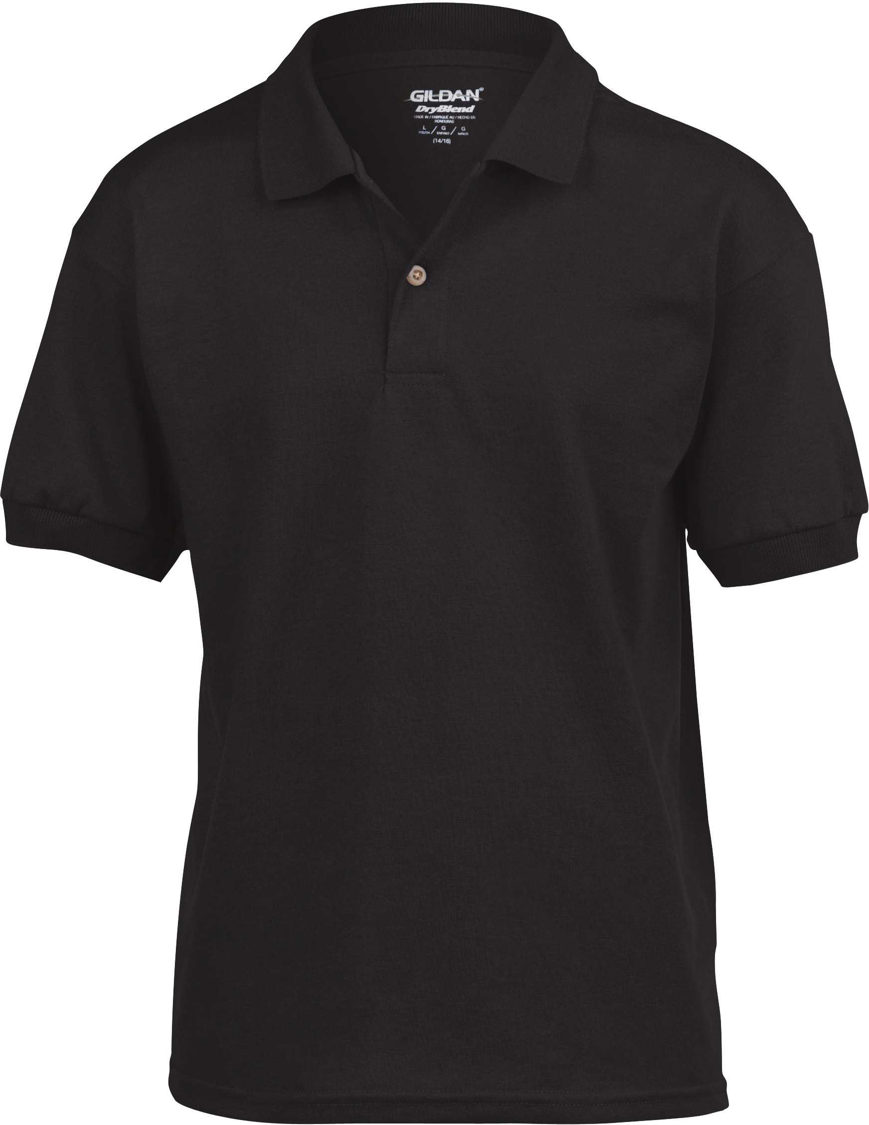 Polo jersey Dryblend niños Black