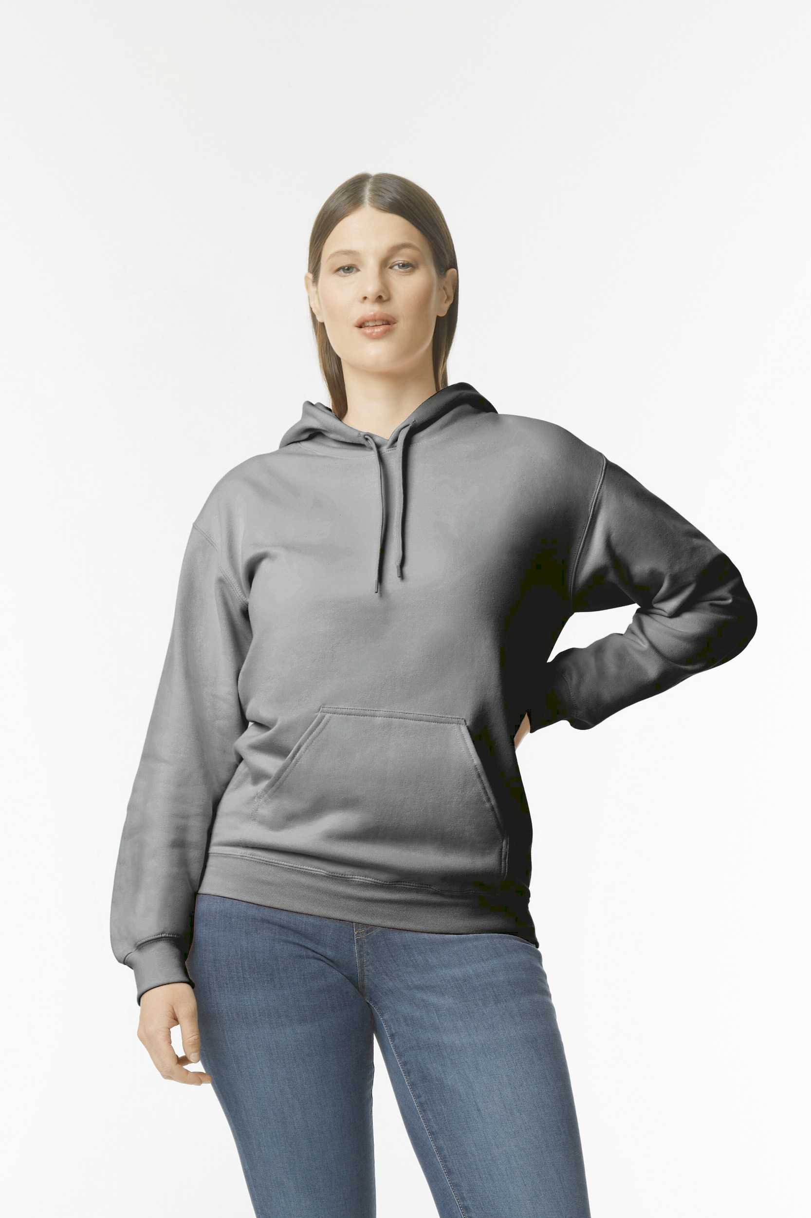 Sudadera con capucha Midweight Softstyle Charcoal