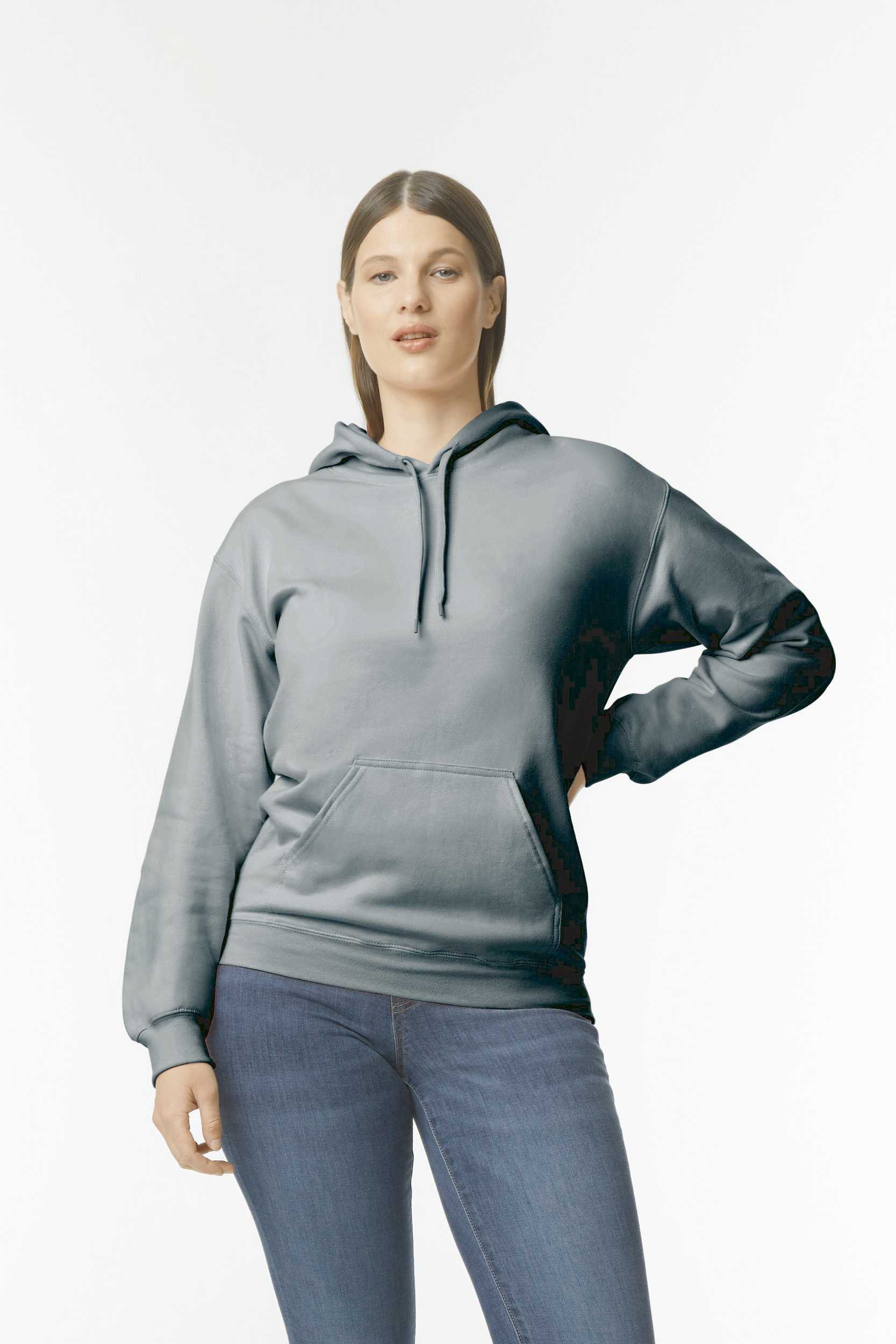 Sudadera con capucha Midweight Softstyle Dark Heather