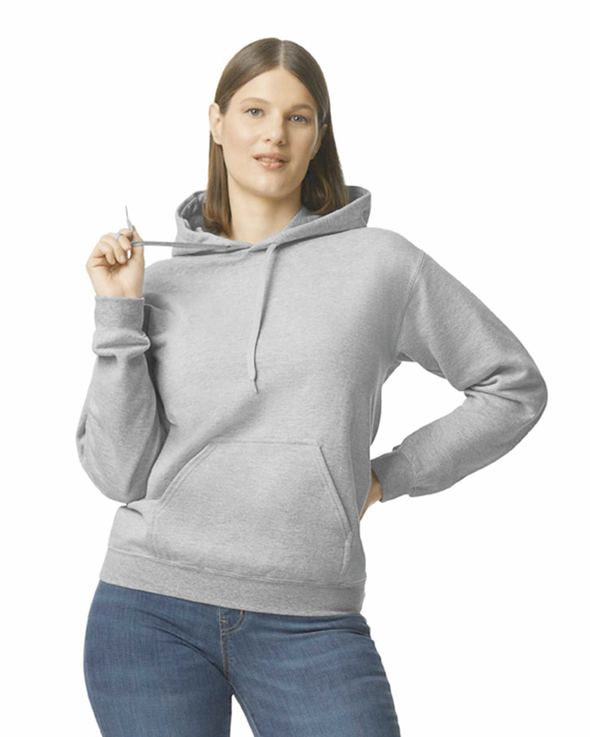 Sudadera con capucha Midweight Softstyle RS Sport Grey