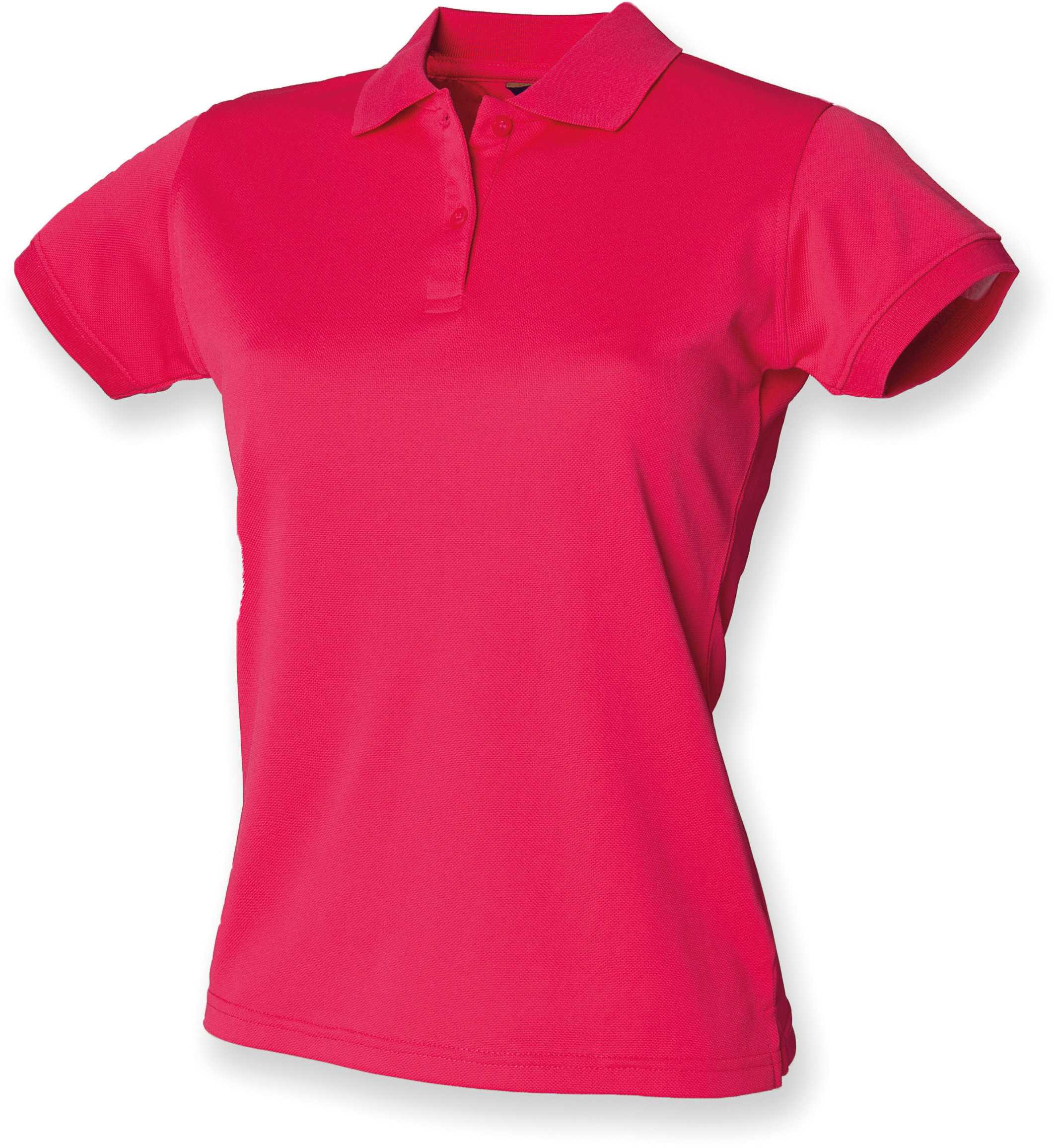 Polo Cool Plus mujer Bright Pink
