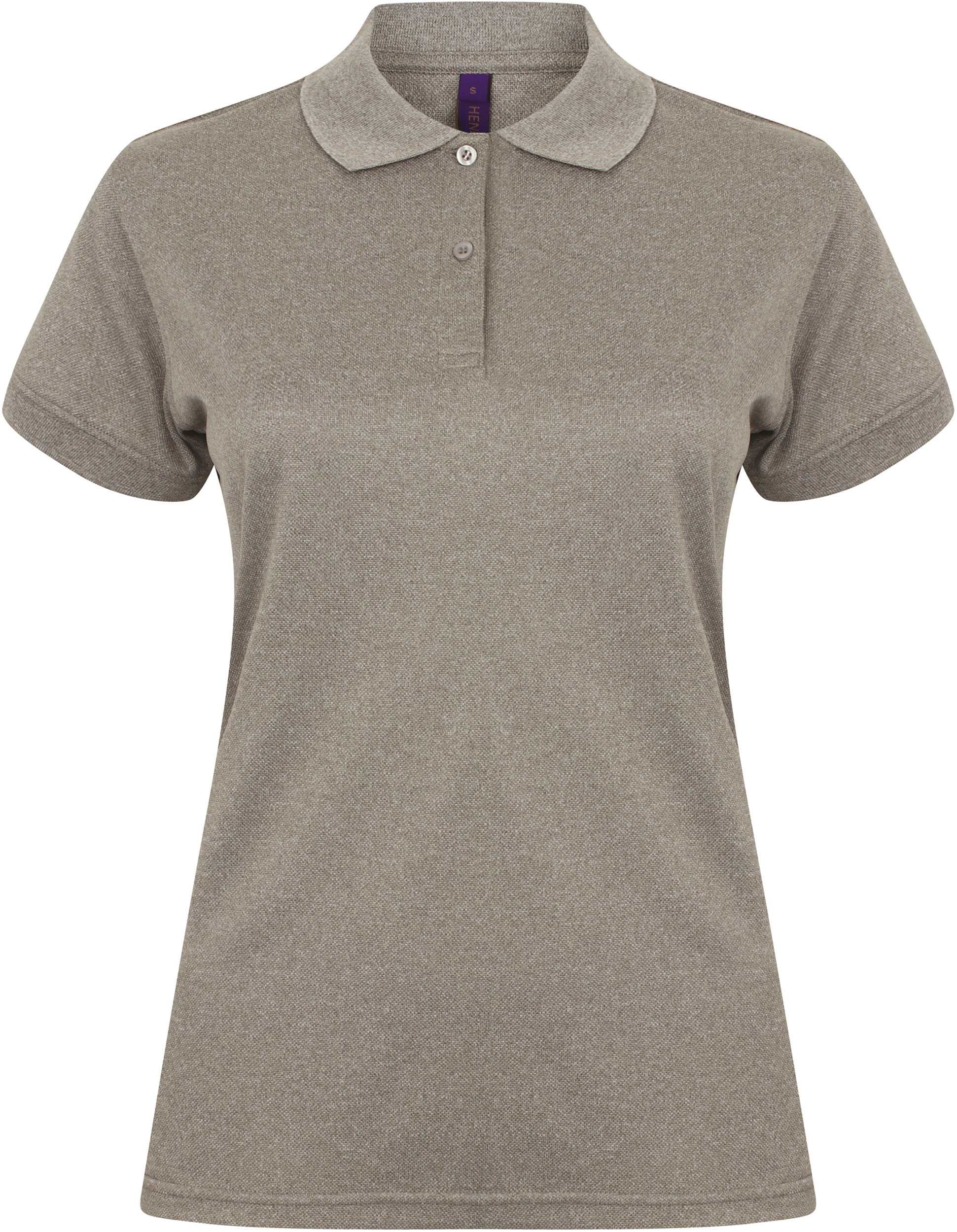 Polo Cool Plus mujer Heather Grey