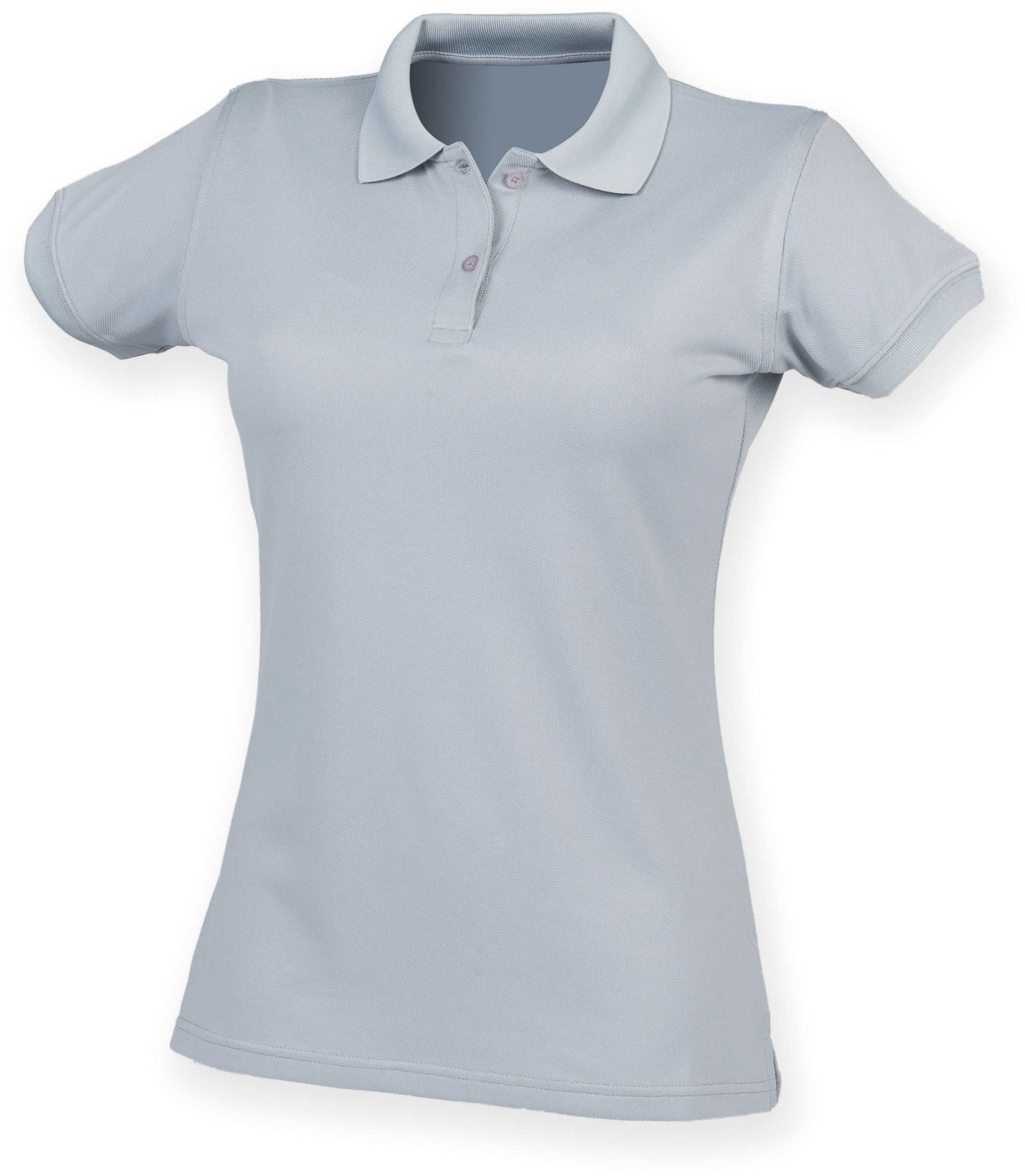 Polo Cool Plus mujer Silver Grey