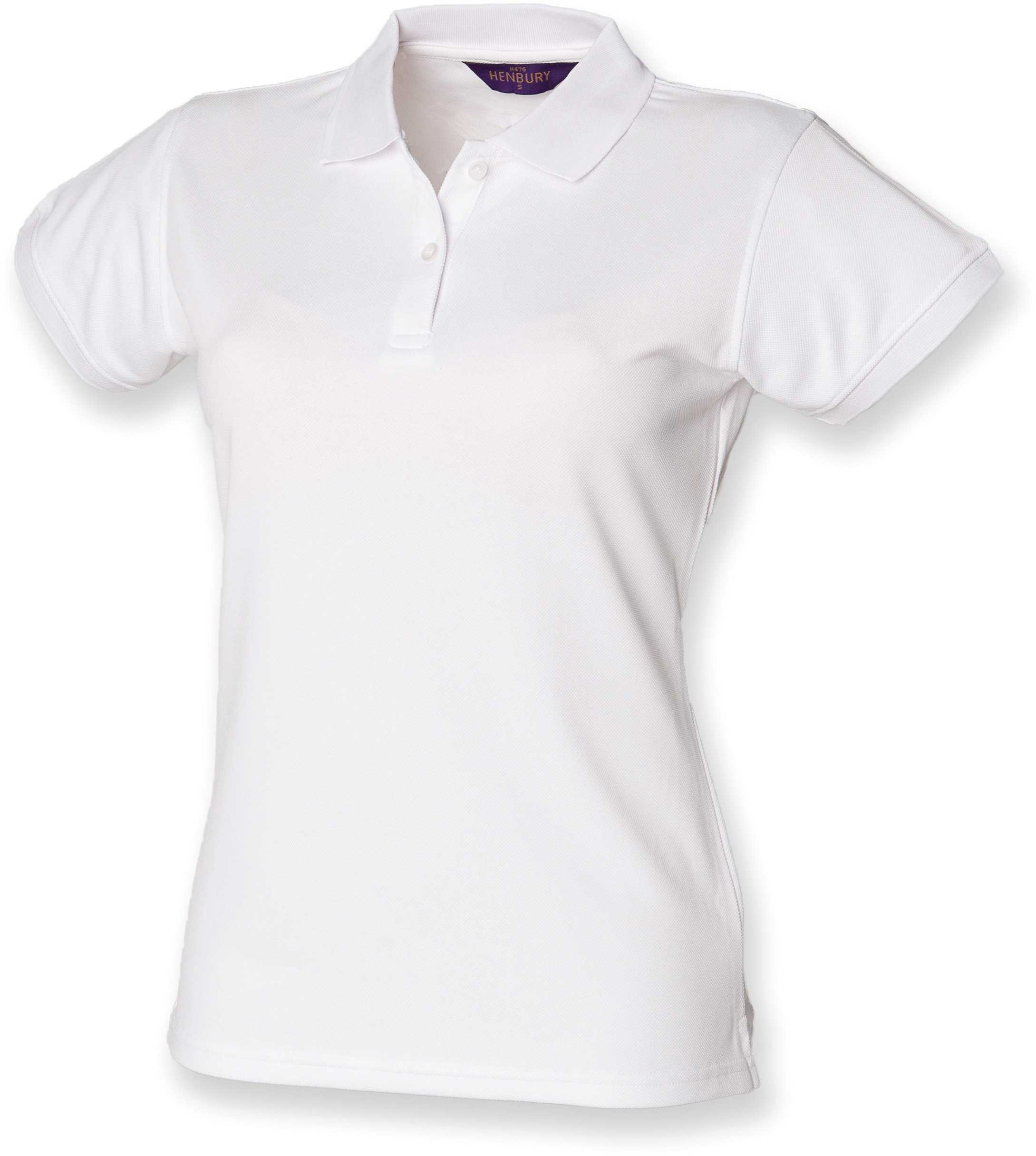 Polo Cool Plus mujer White